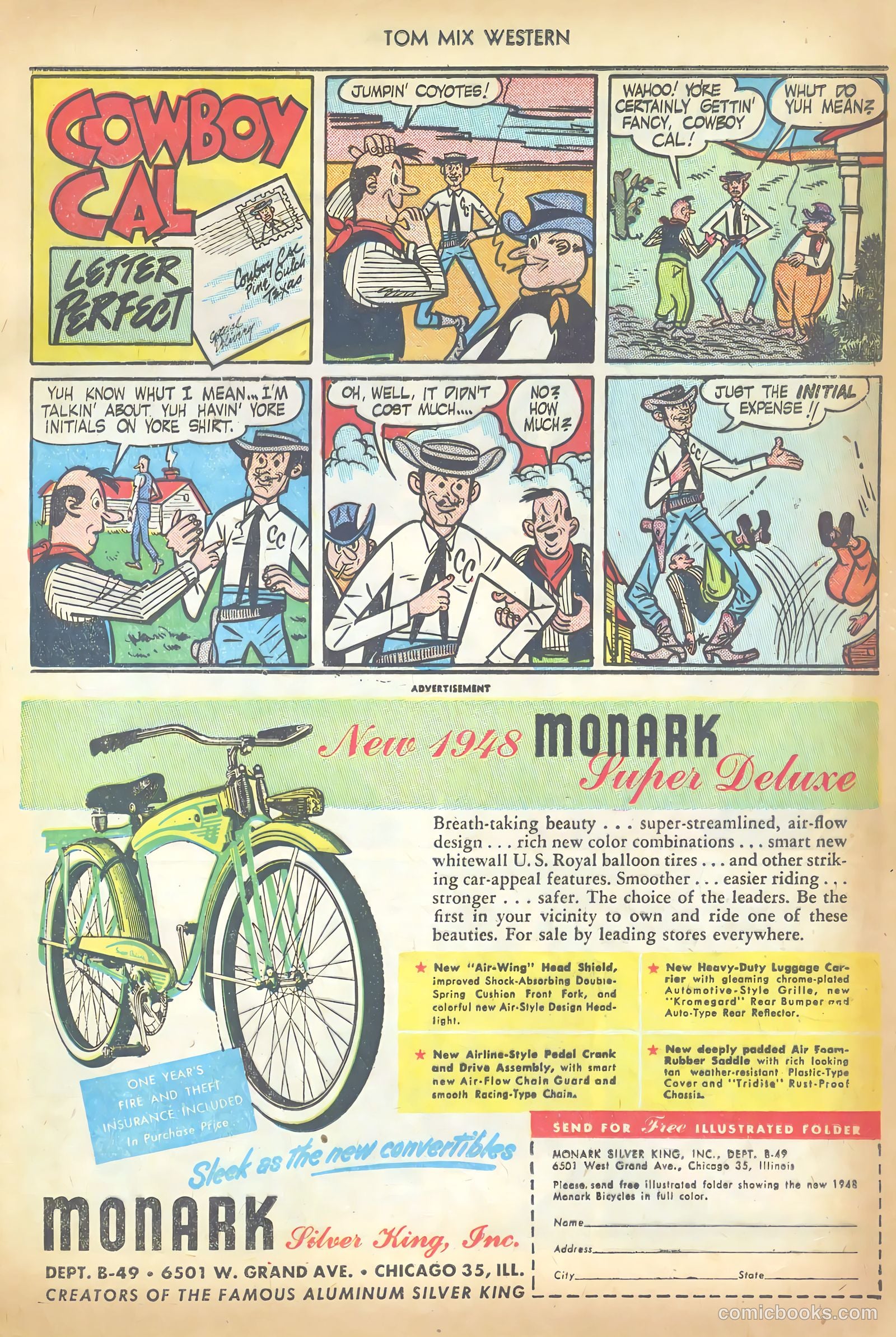 Tom Mix Western #6 — page 25 of 52