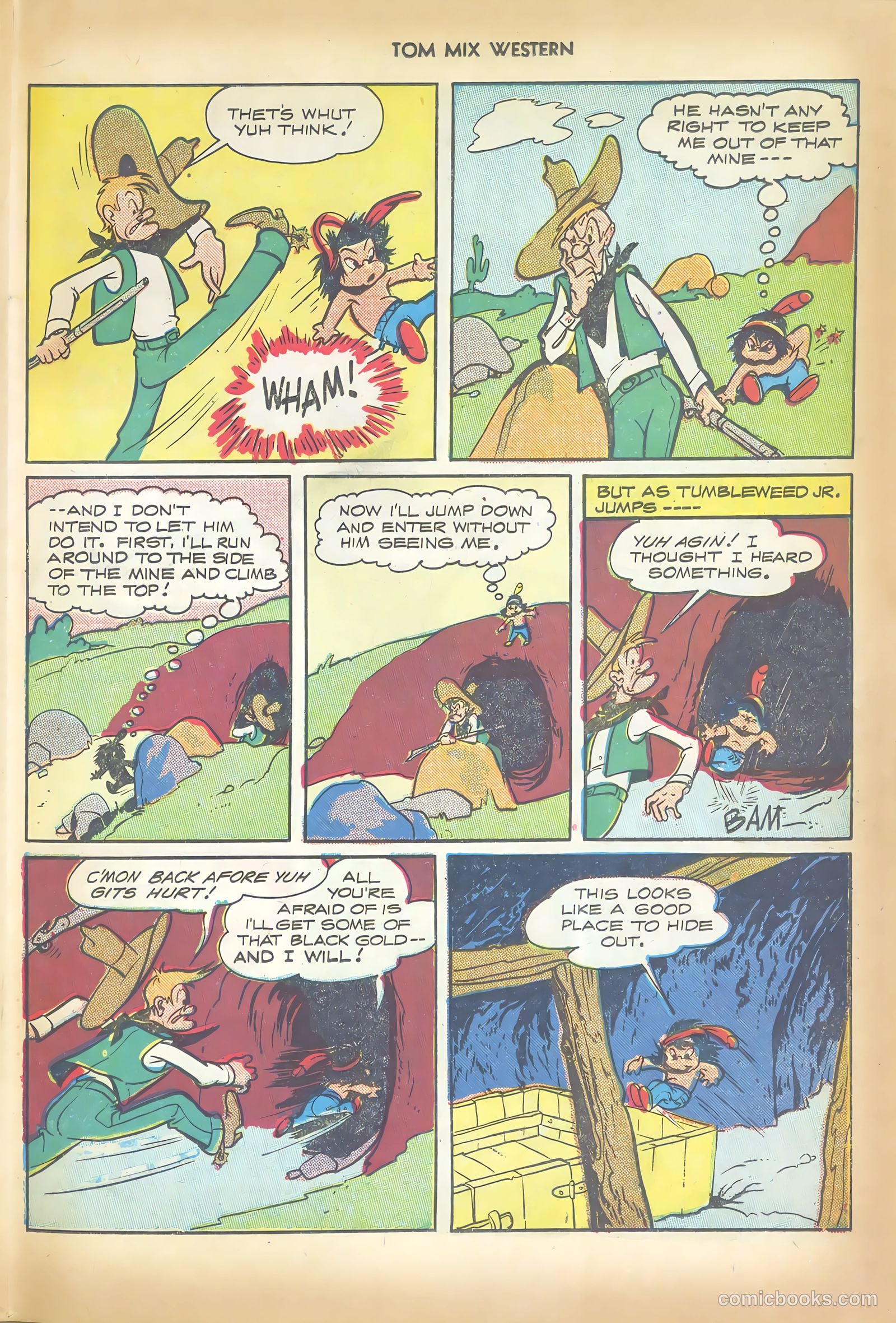 Tom Mix Western #6 — page 27 of 52