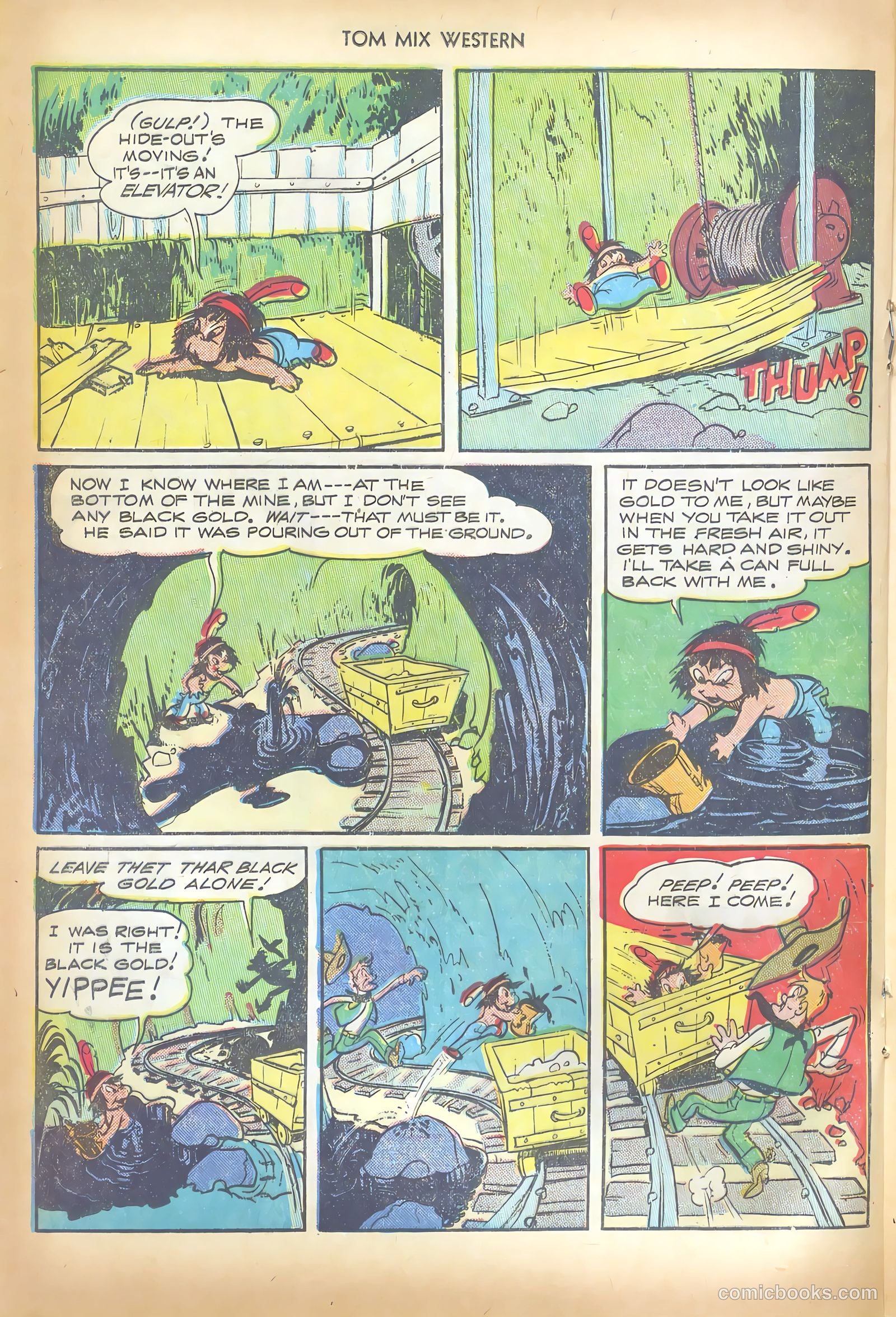 Tom Mix Western #6 — page 28 of 52