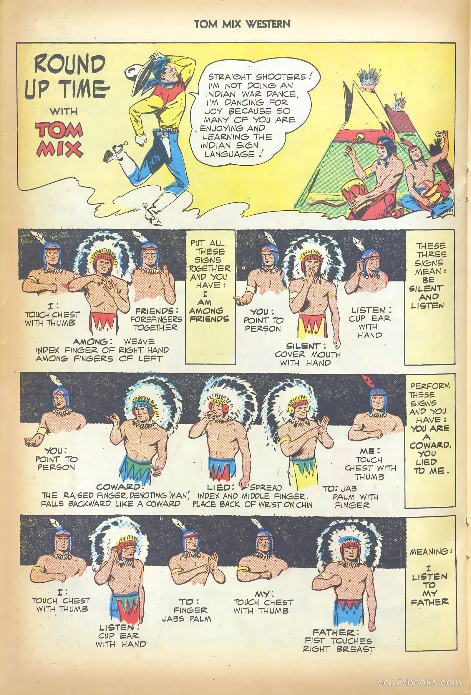 Tom Mix Western #6 — page 30 of 52