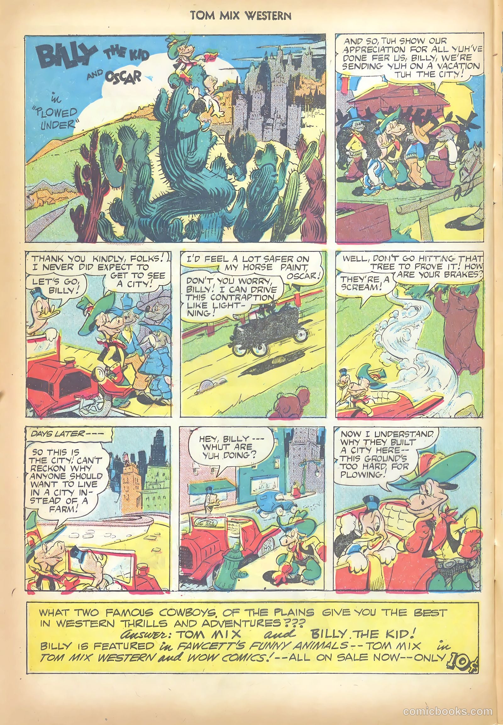 Tom Mix Western #6 — page 40 of 52