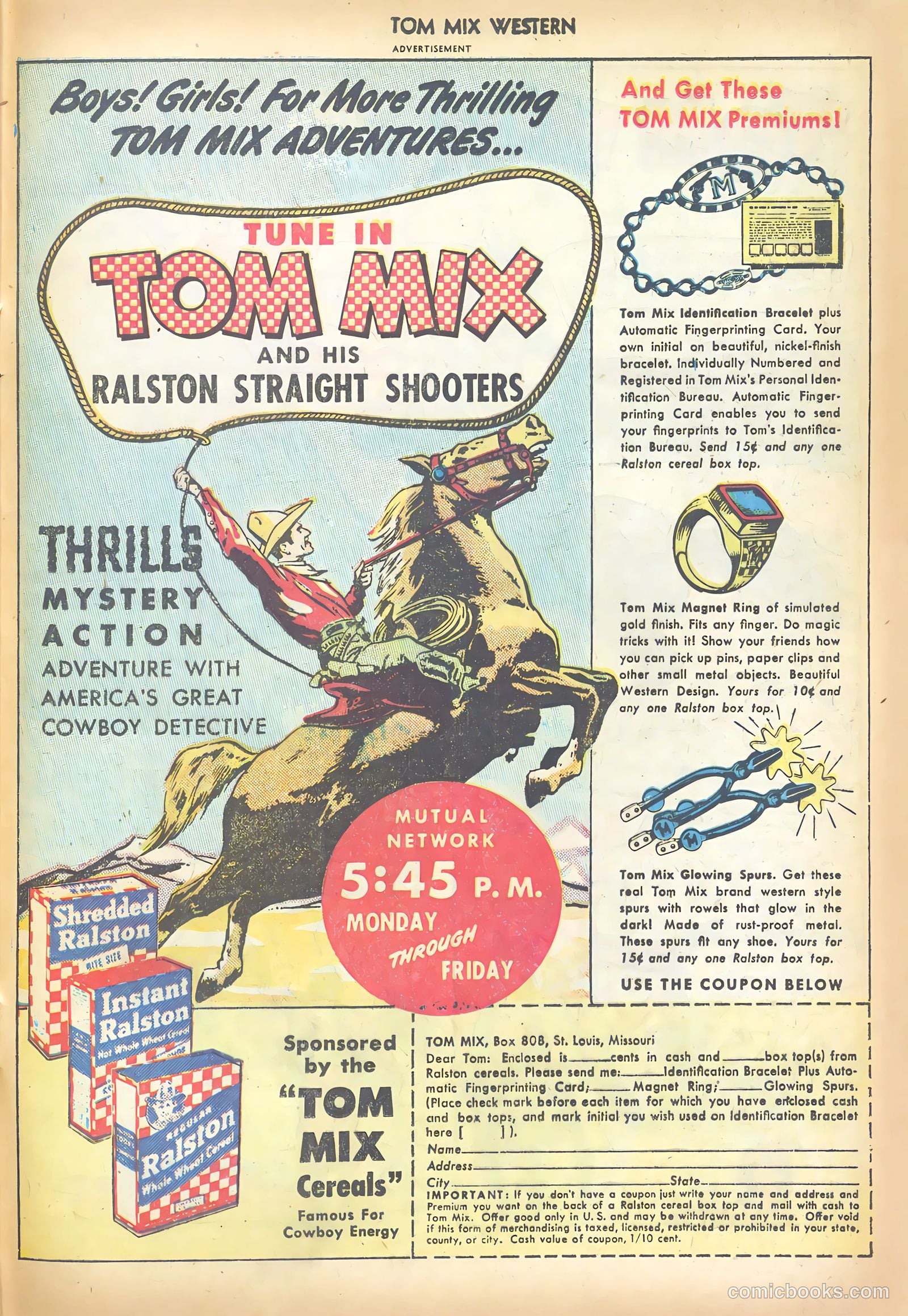 Tom Mix Western #6 — page 41 of 52