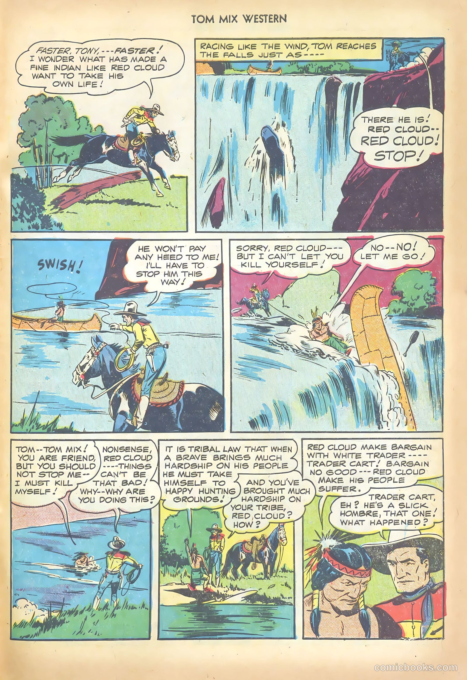 Tom Mix Western #6 — page 43 of 52