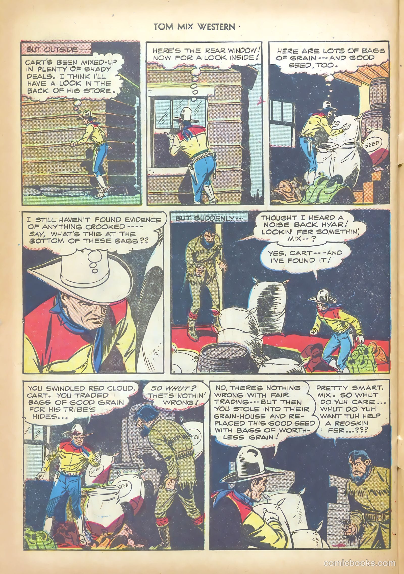 Tom Mix Western #6 — page 46 of 52
