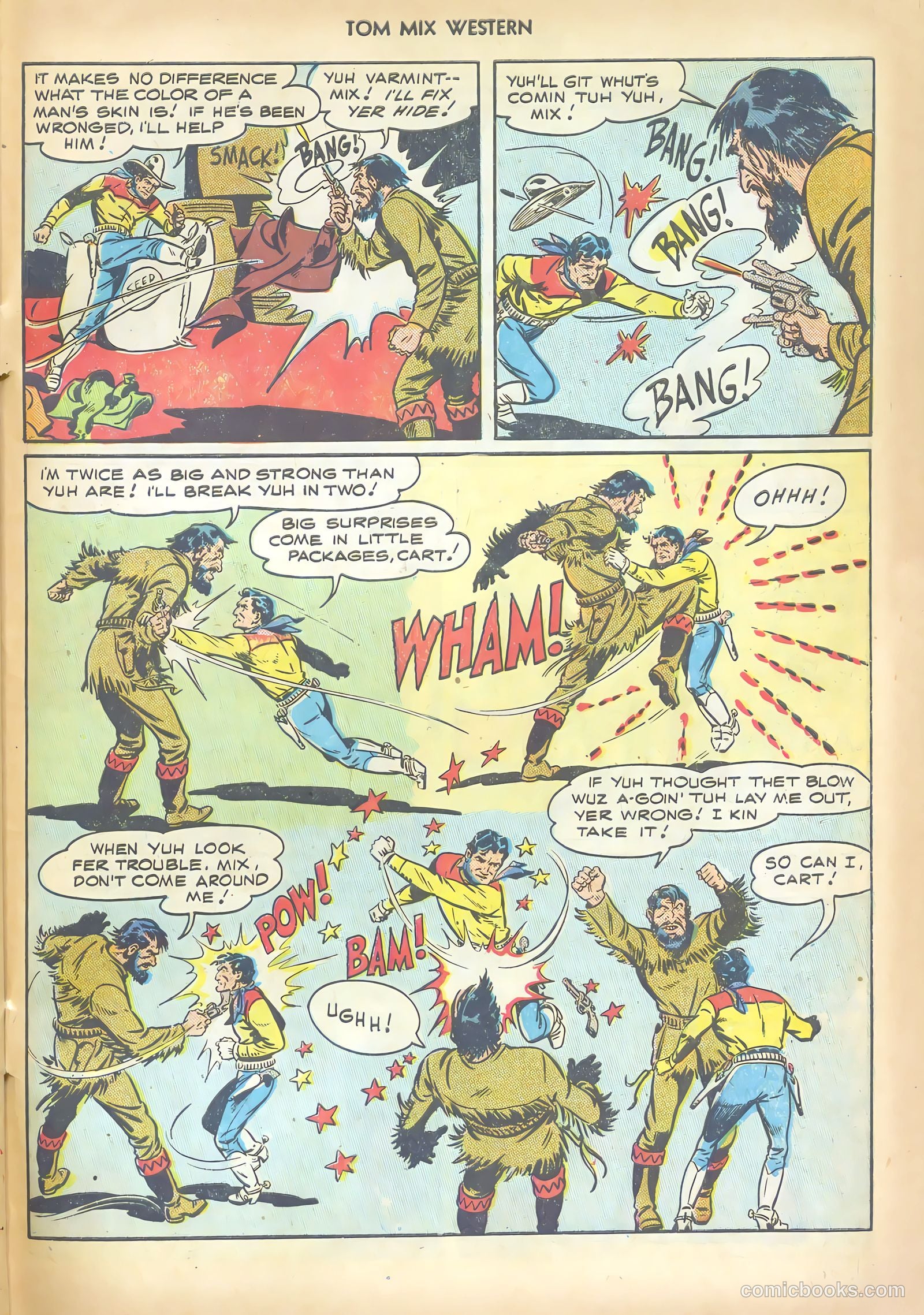 Tom Mix Western #6 — page 47 of 52