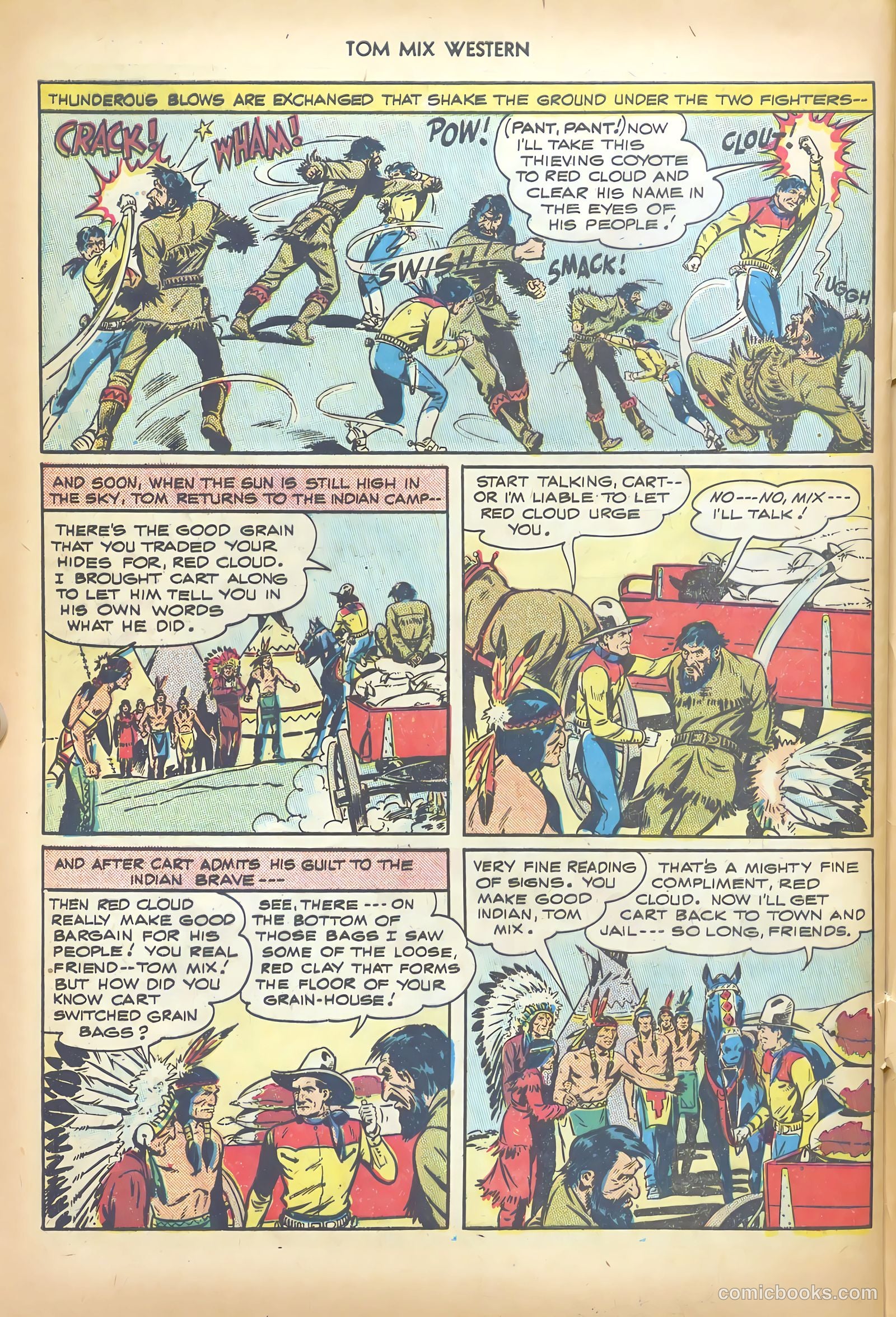 Tom Mix Western #6 — page 48 of 52