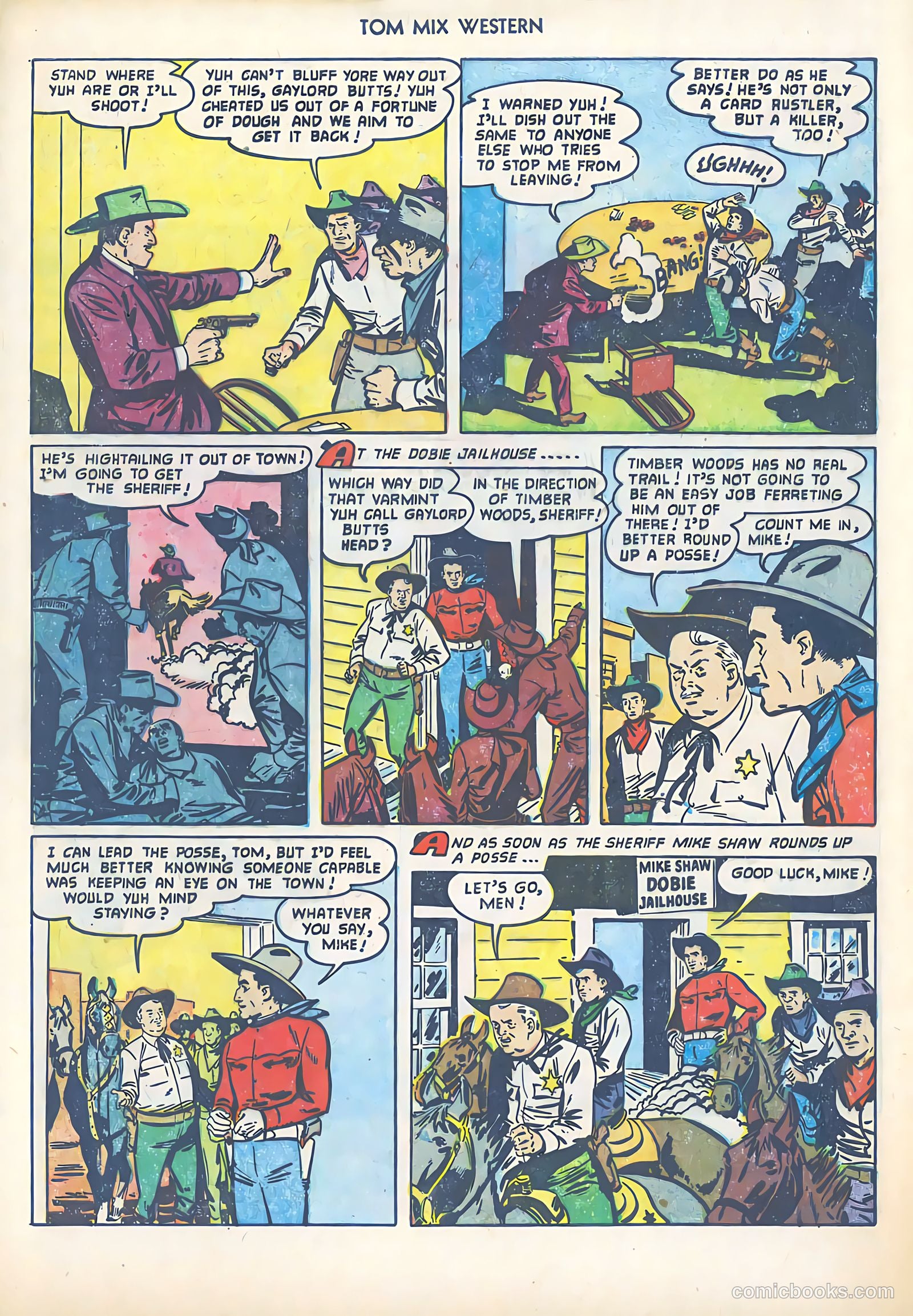 Tom Mix Western #60 — page 4 of 35
