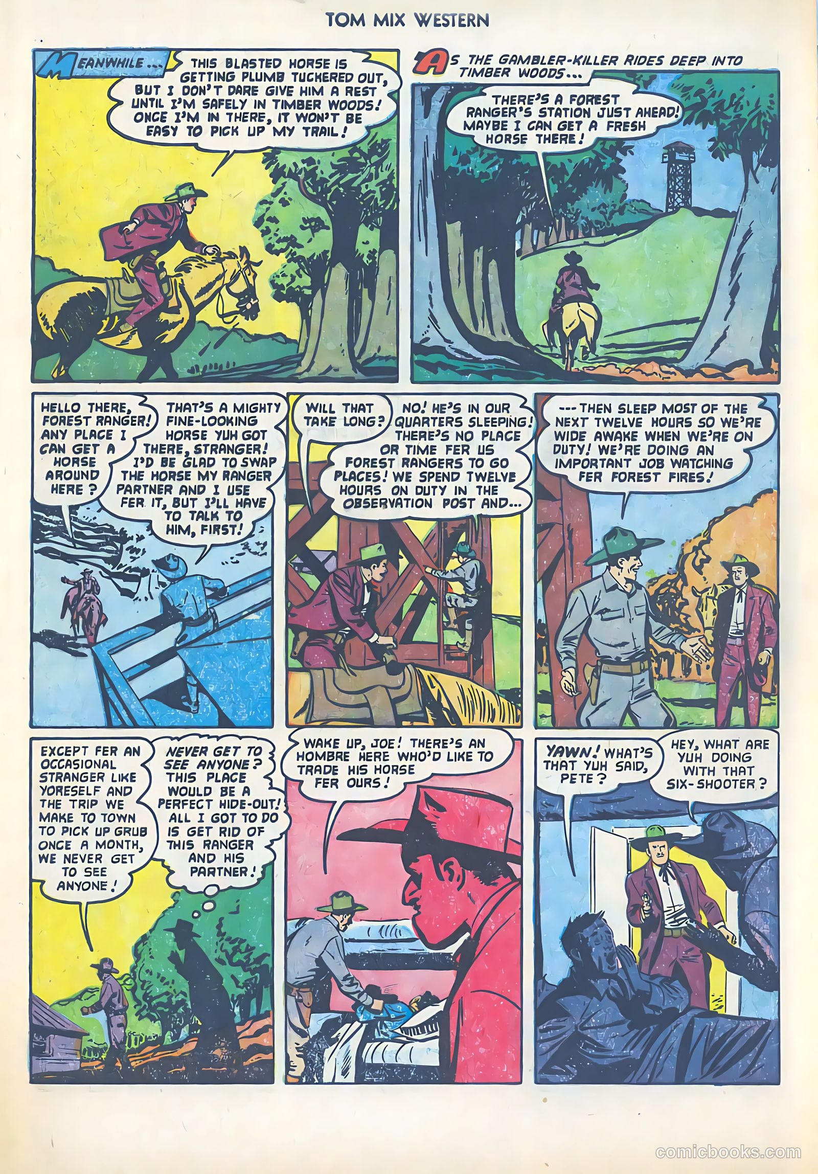 Tom Mix Western #60 — page 5 of 35