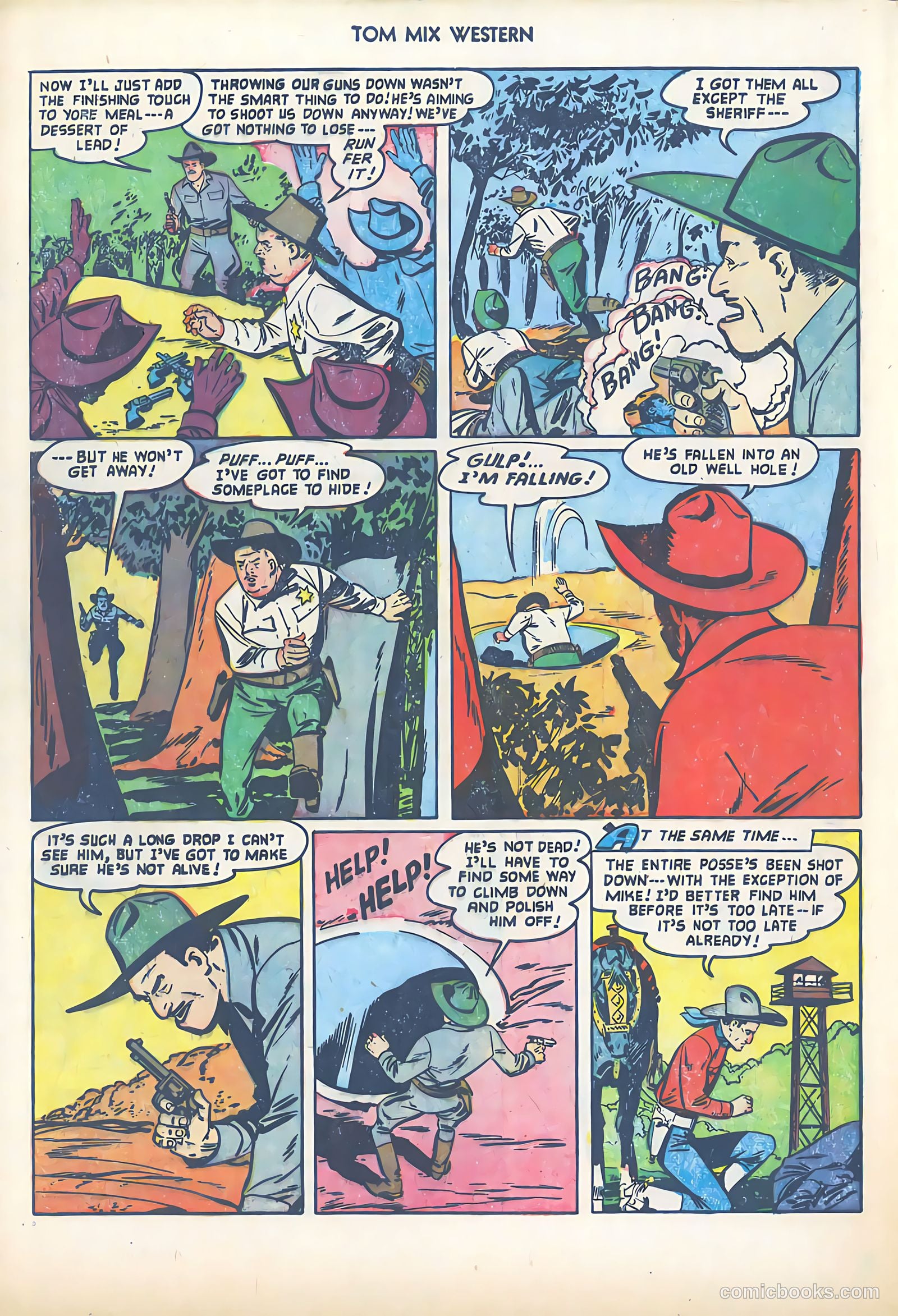 Tom Mix Western #60 — page 8 of 35