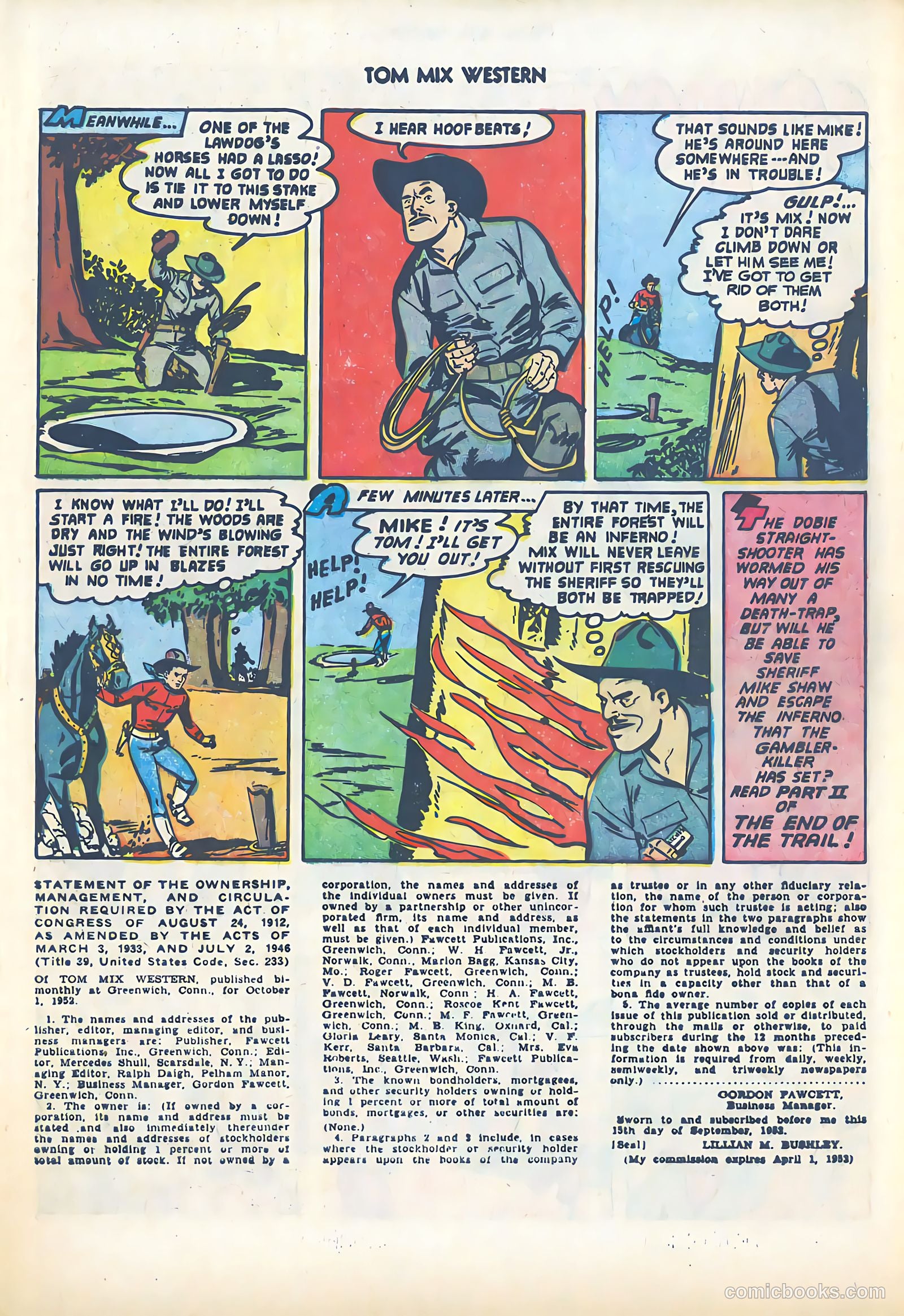 Tom Mix Western #60 — page 9 of 35