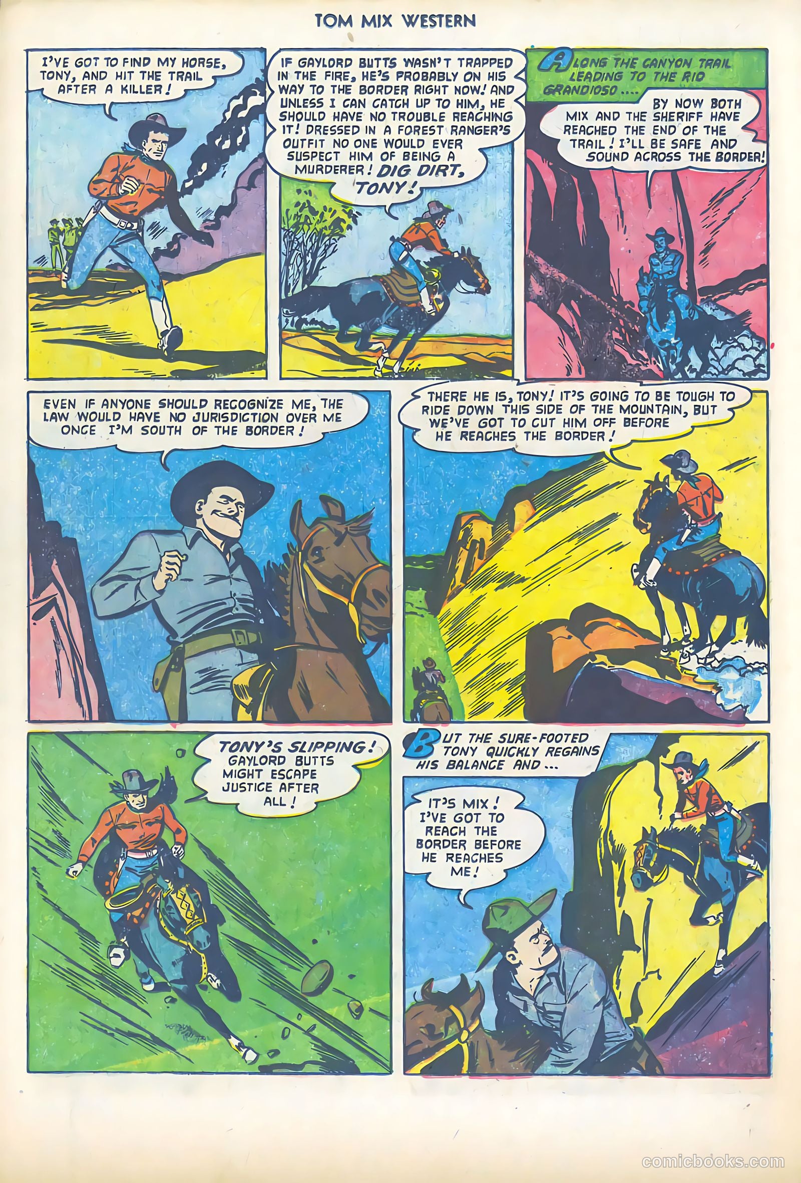 Tom Mix Western #60 — page 14 of 35