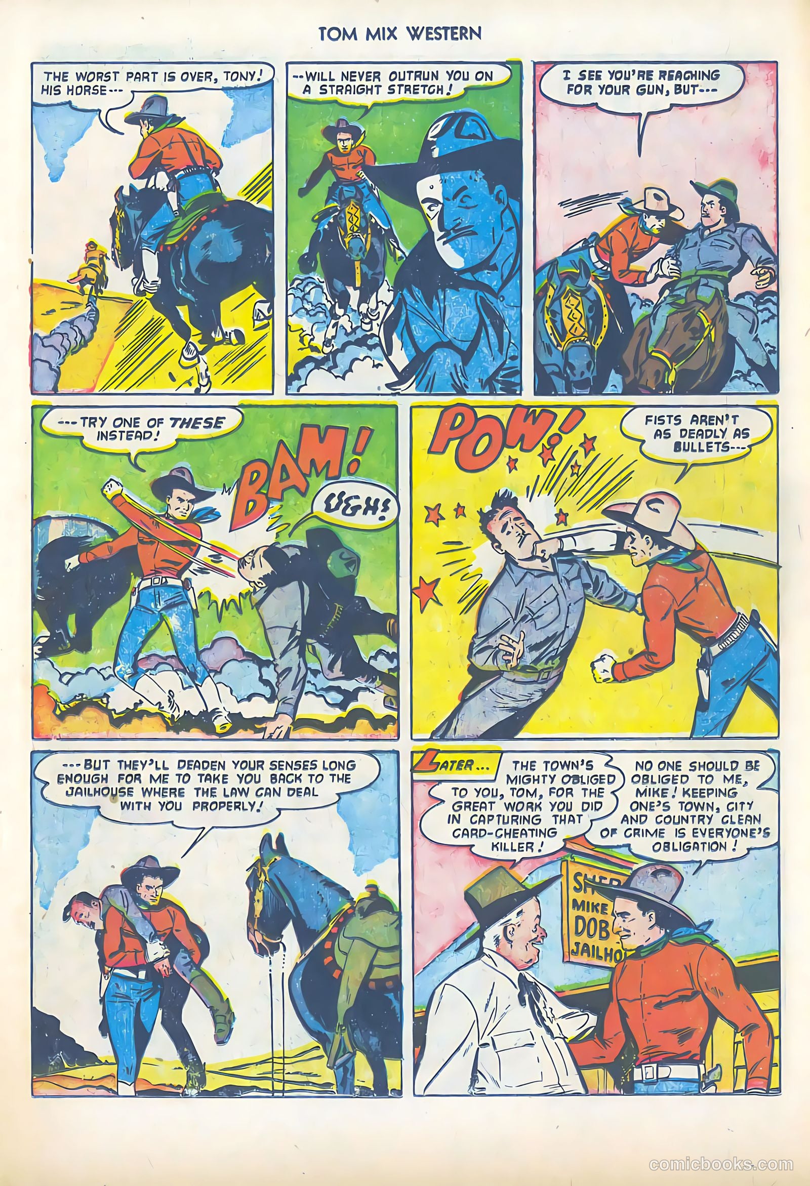 Tom Mix Western #60 — page 15 of 35