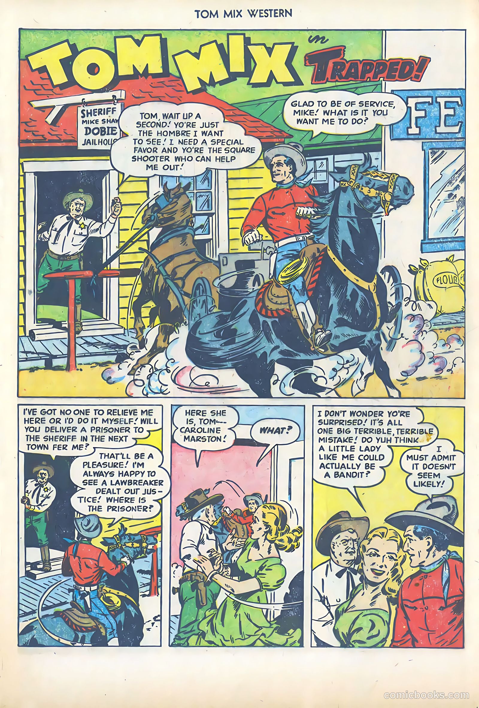 Tom Mix Western #60 — page 17 of 35
