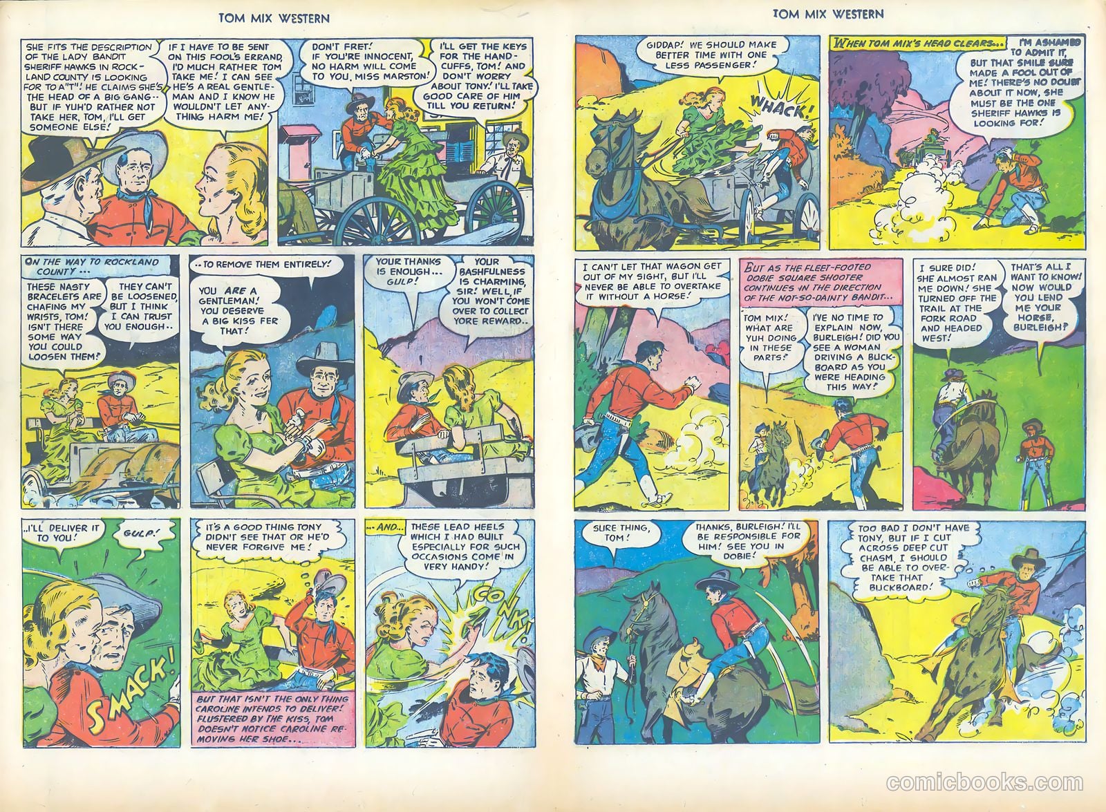 Tom Mix Western #60 — page 18 of 35