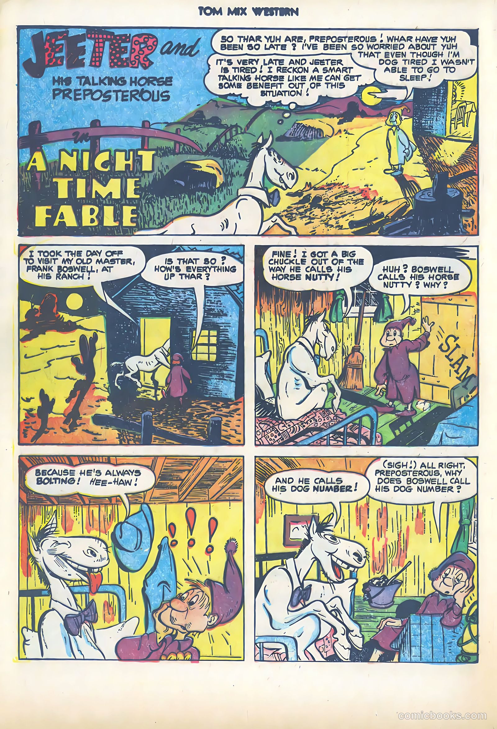 Tom Mix Western #60 — page 23 of 35