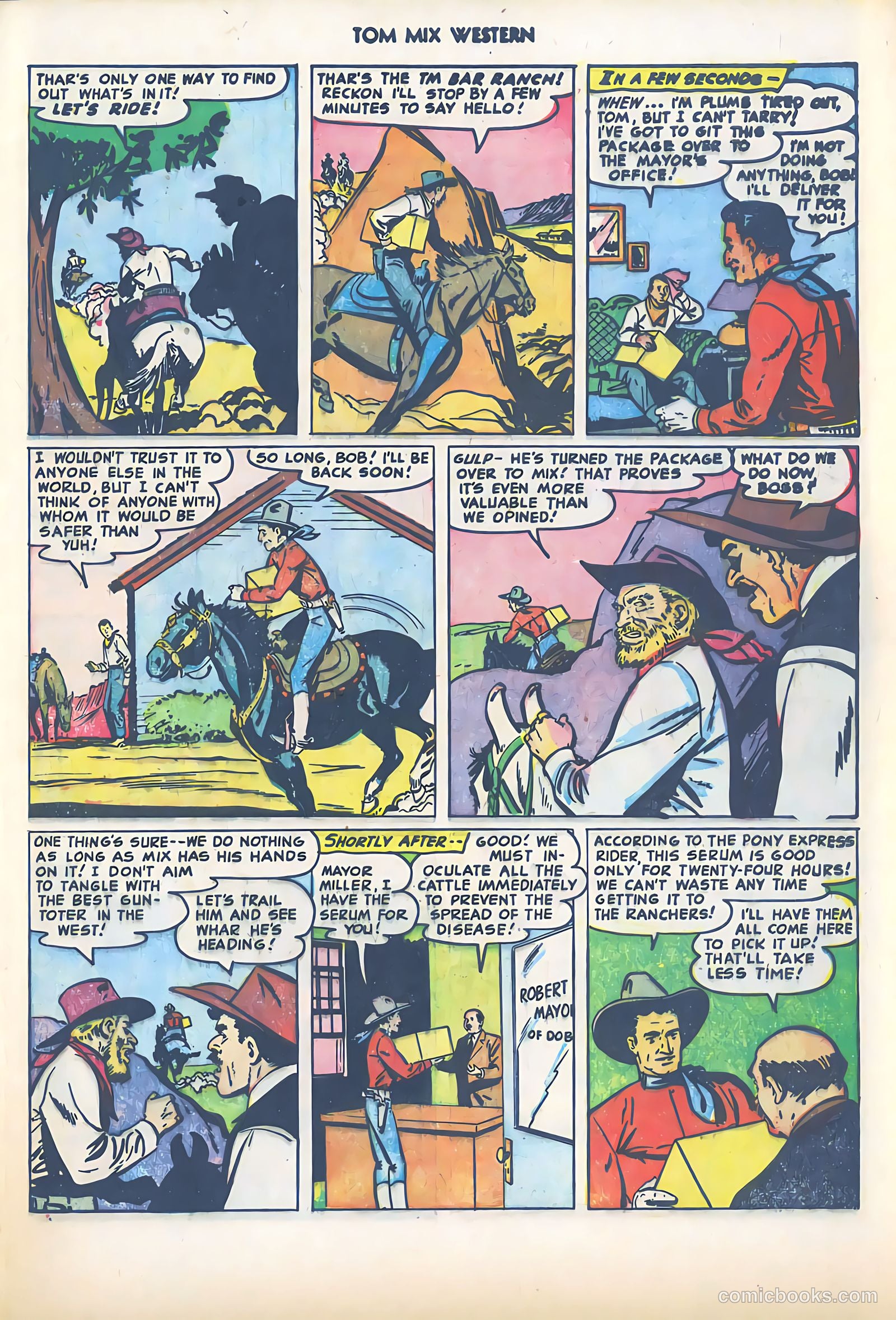 Tom Mix Western #60 — page 28 of 35