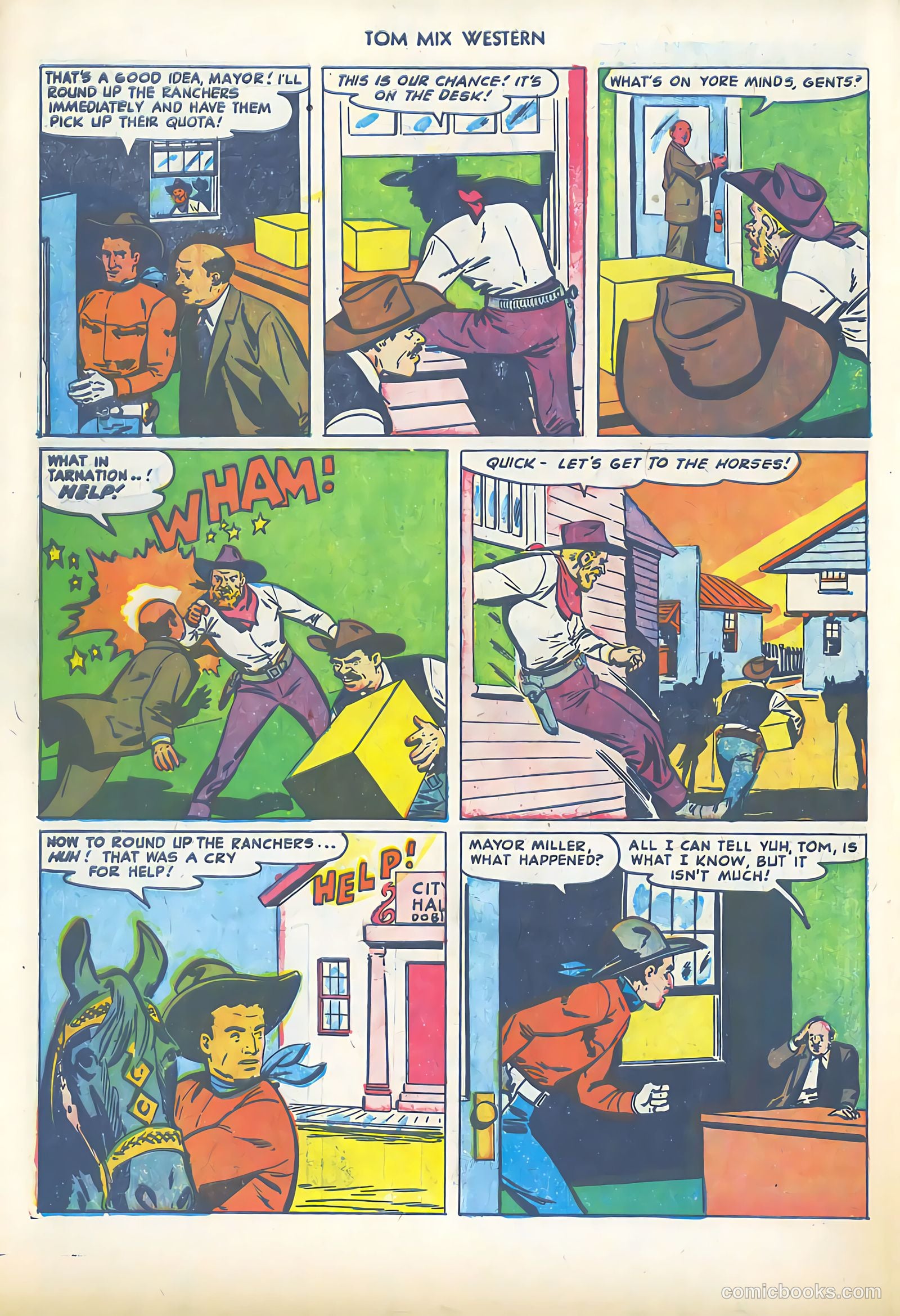 Tom Mix Western #60 — page 29 of 35