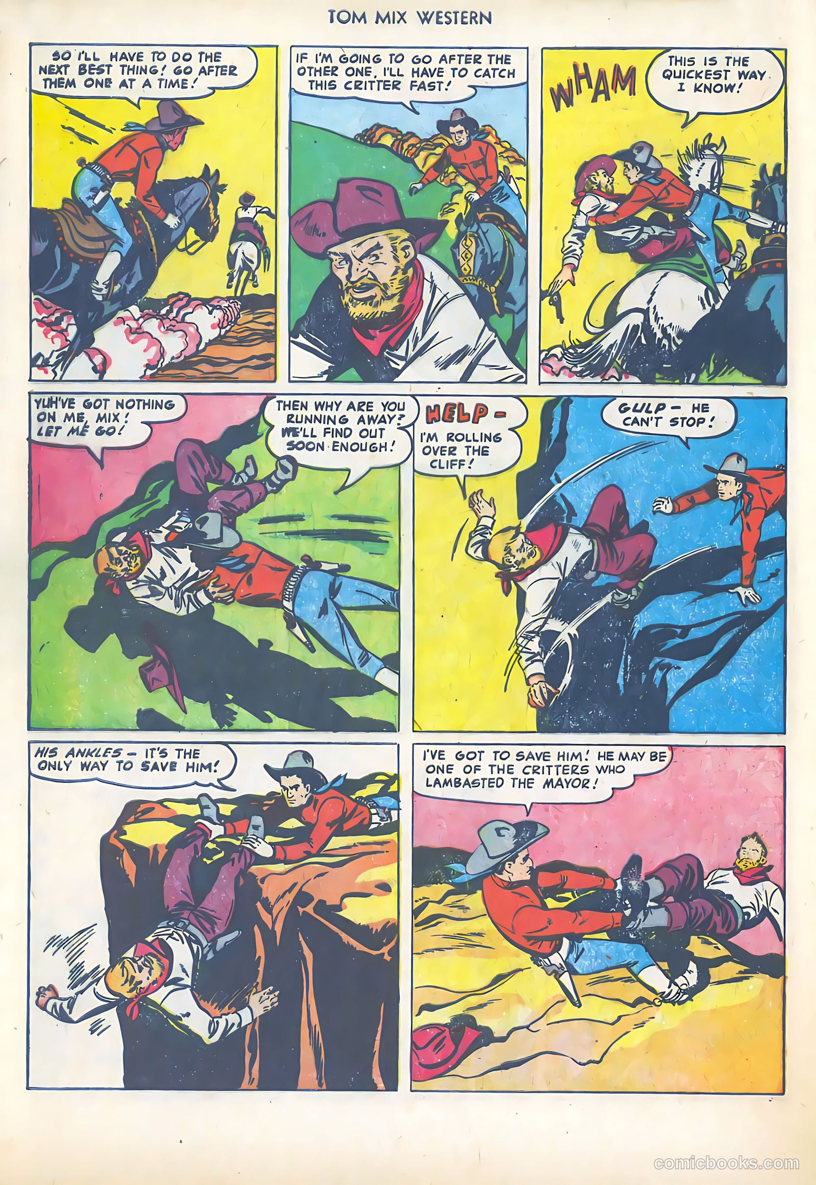 Tom Mix Western #60 — page 31 of 35