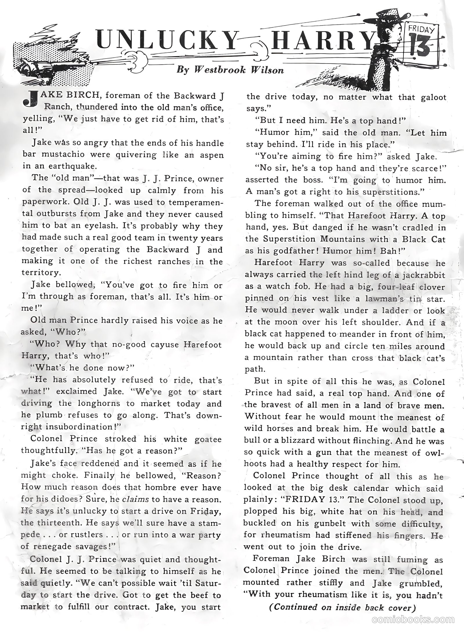 Tom Mix Western #61 — page 2 of 36