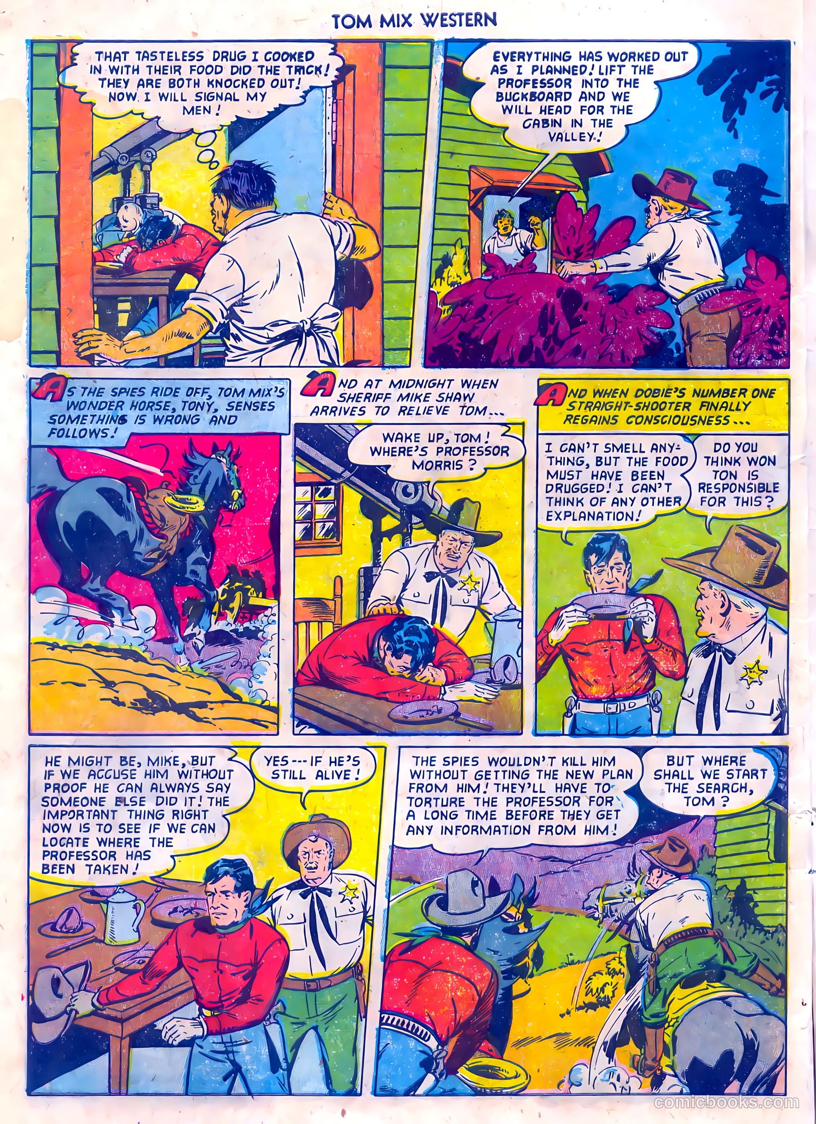 Tom Mix Western #61 — page 6 of 36
