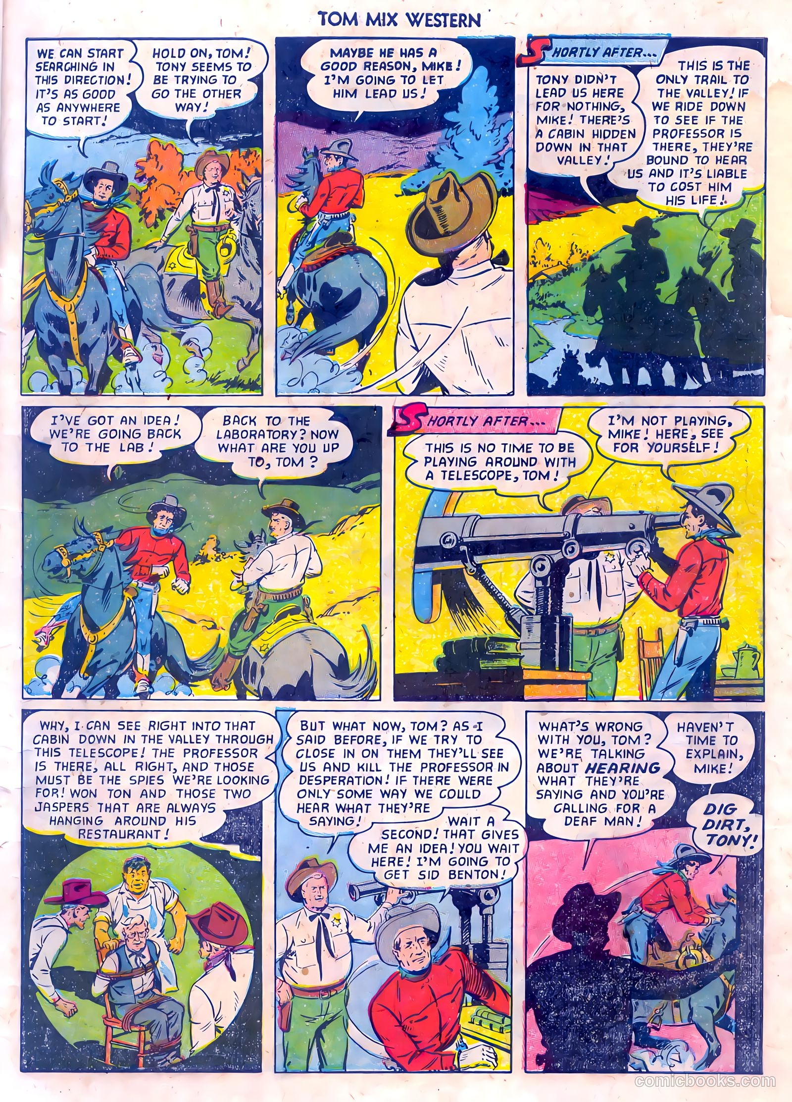 Tom Mix Western #61 — page 7 of 36