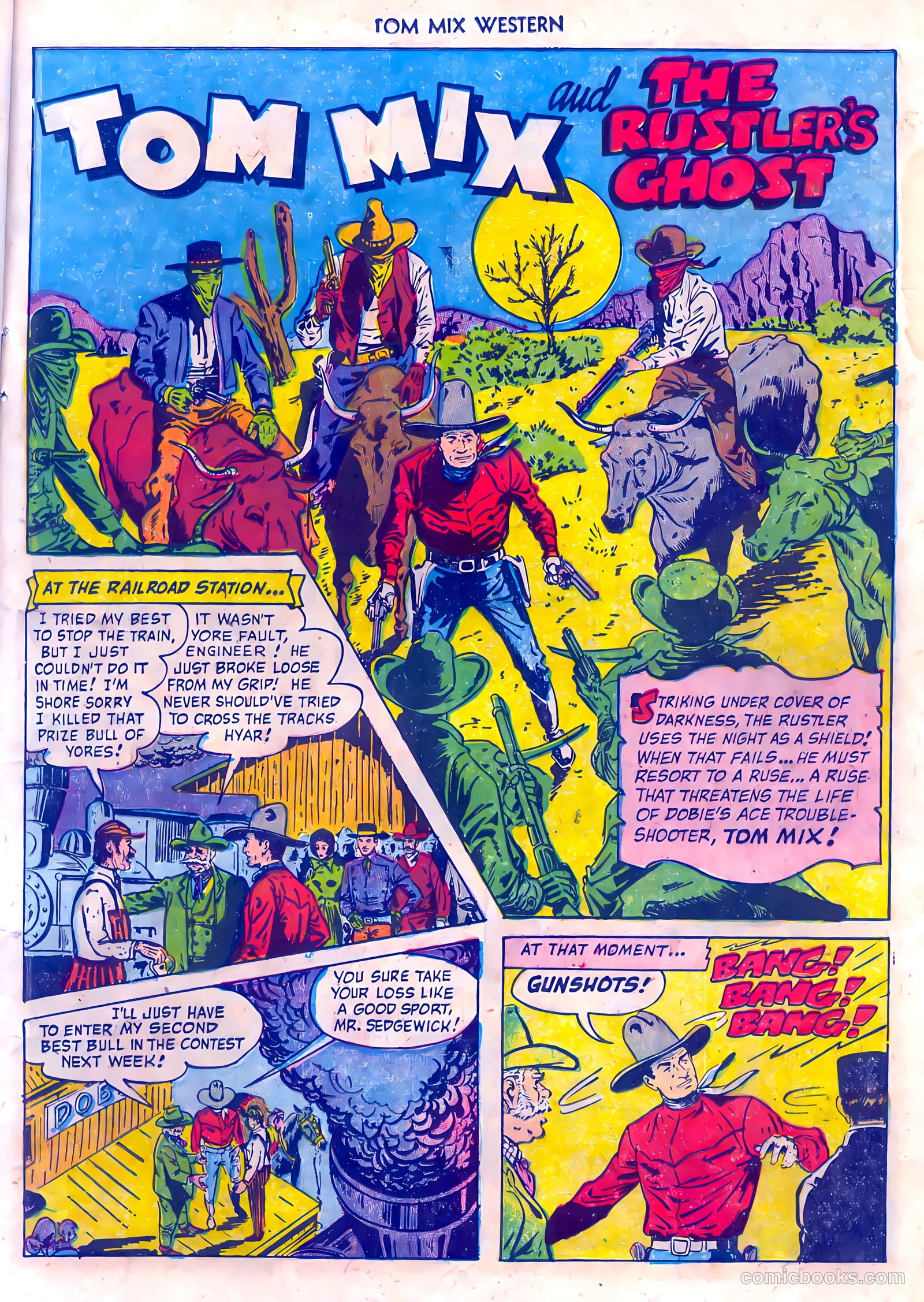 Tom Mix Western #61 — page 11 of 36