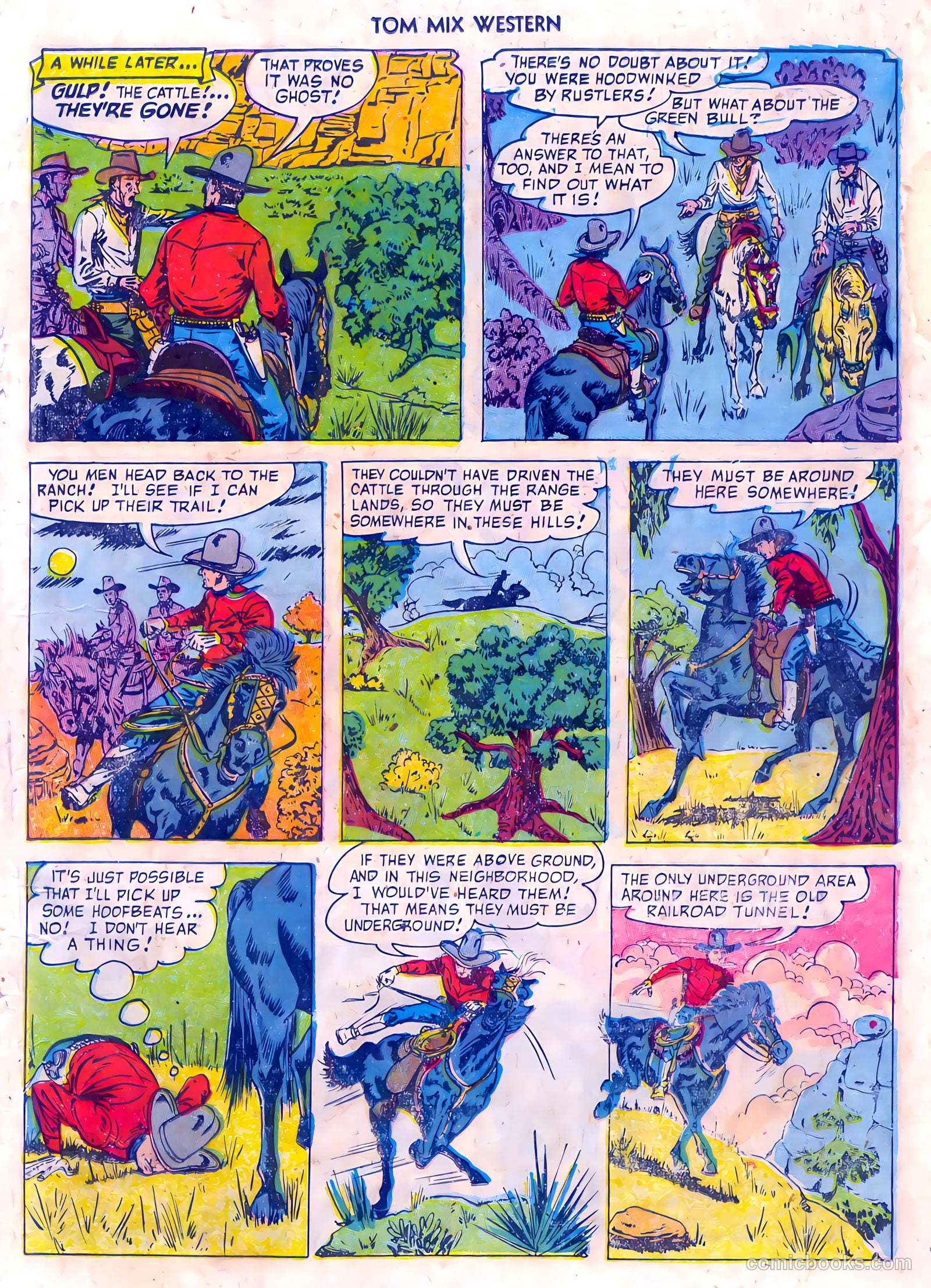 Tom Mix Western #61 — page 15 of 36