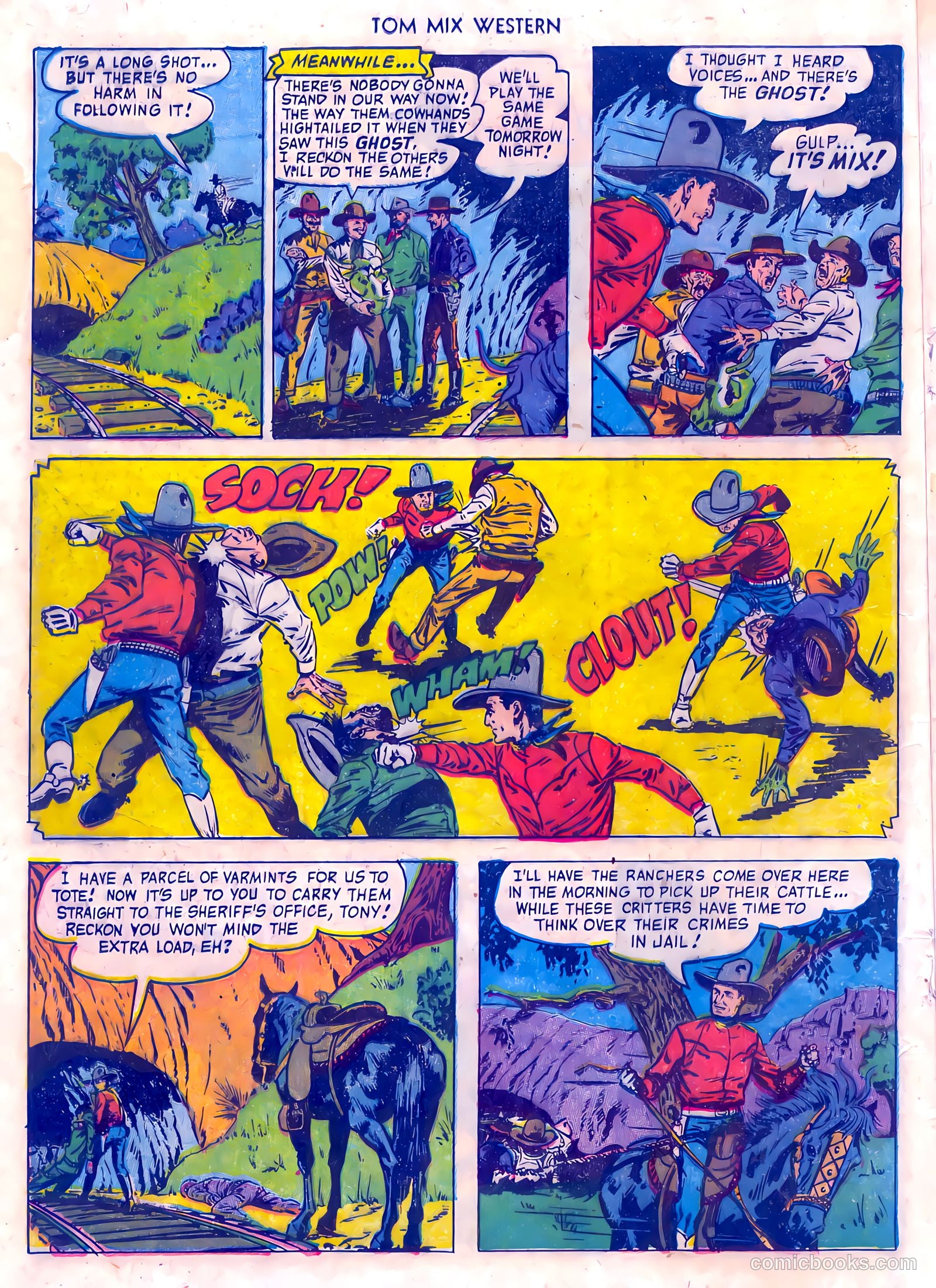 Tom Mix Western #61 — page 16 of 36