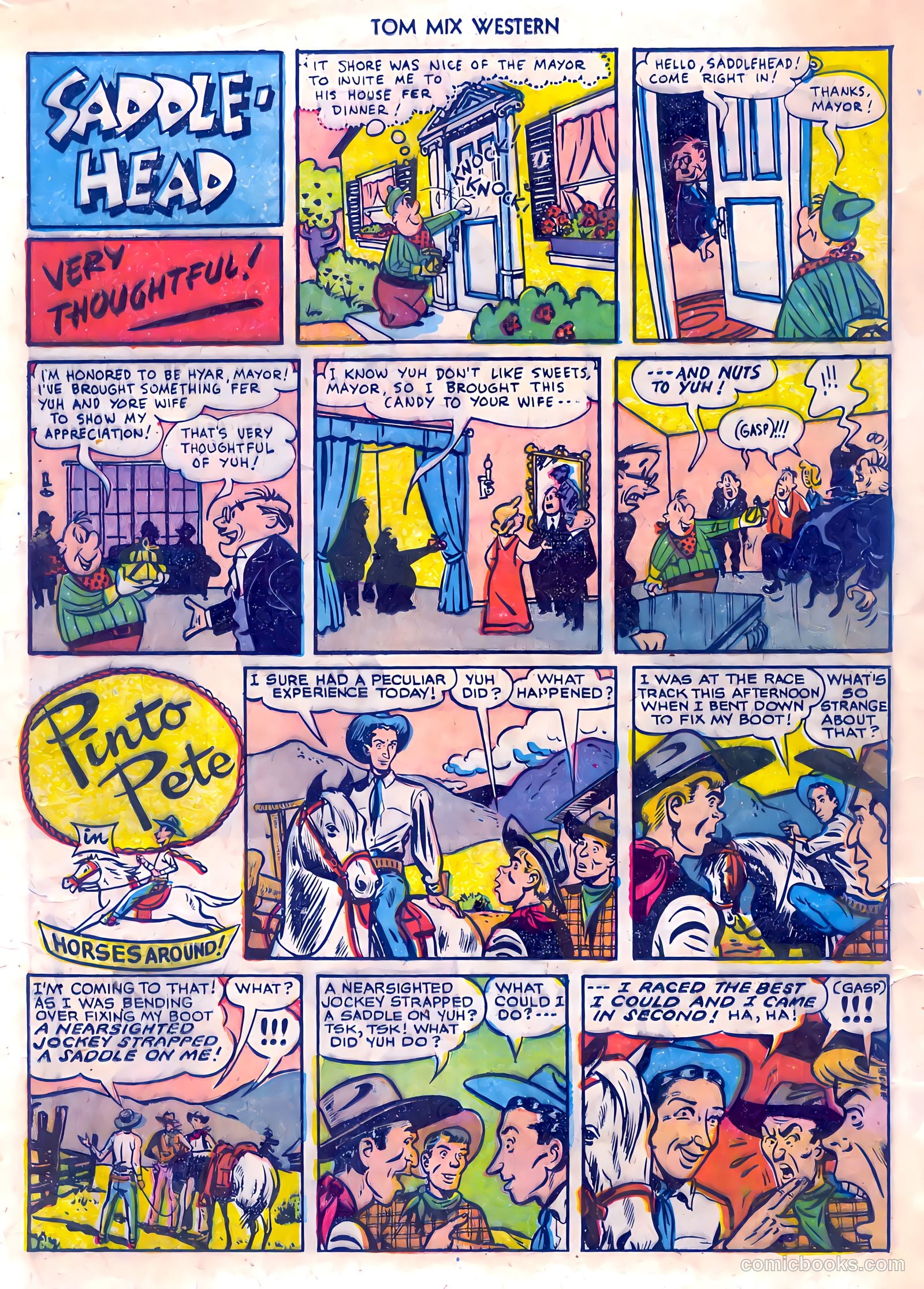 Tom Mix Western #61 — page 17 of 36