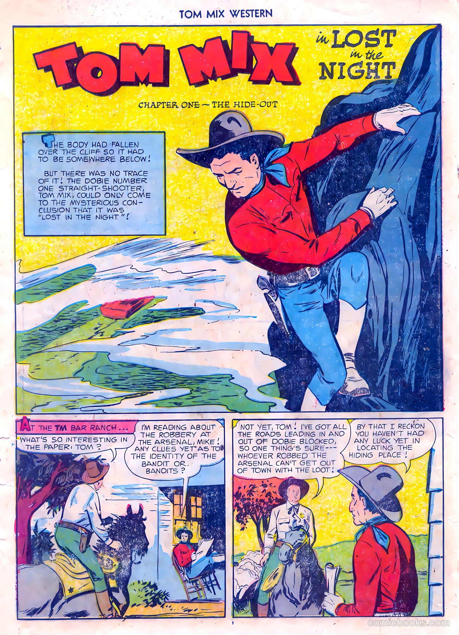 Tom Mix Western #61 — page 18 of 36