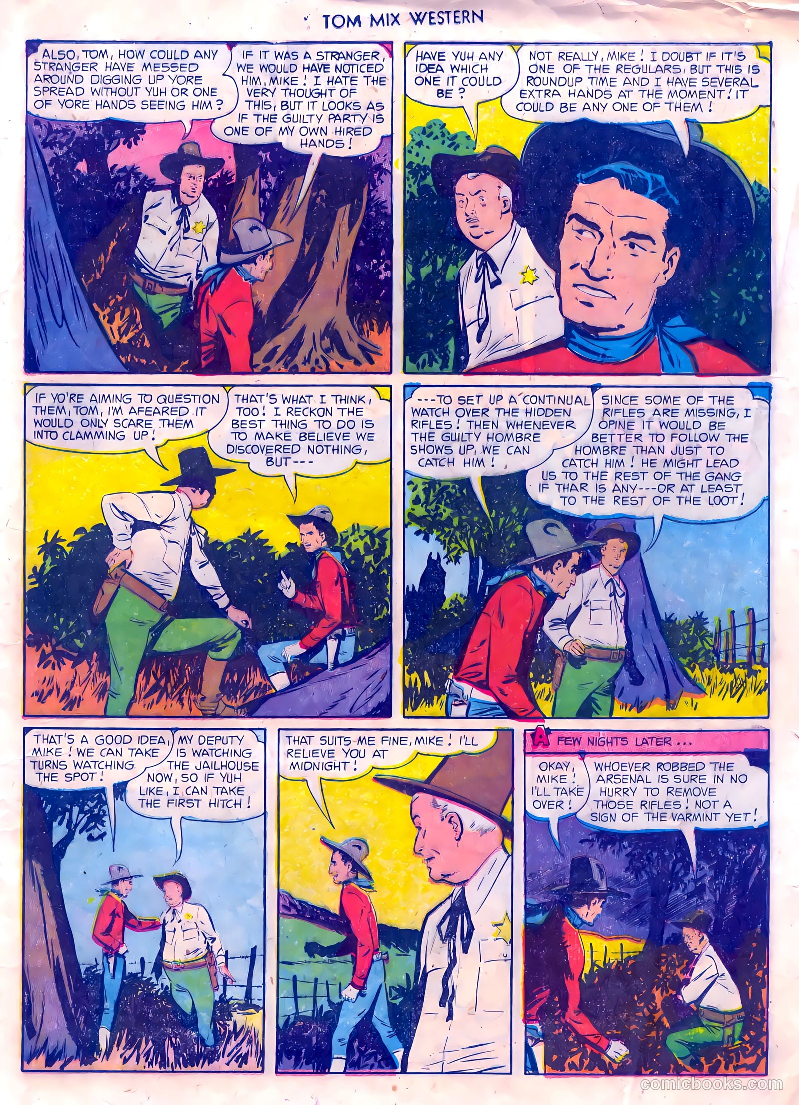 Tom Mix Western #61 — page 21 of 36