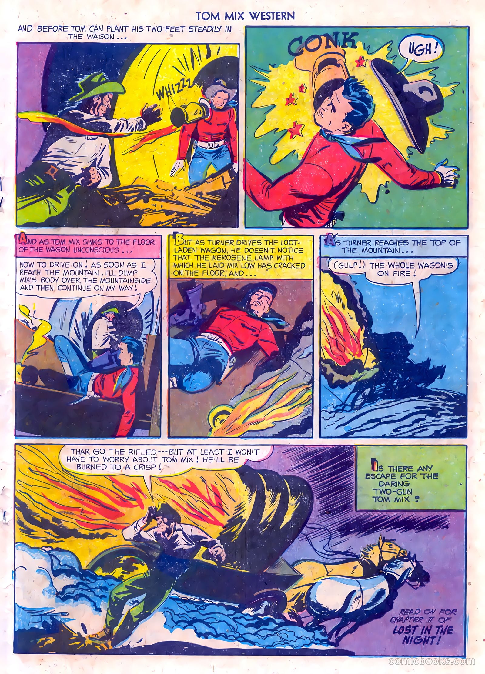 Tom Mix Western #61 — page 23 of 36