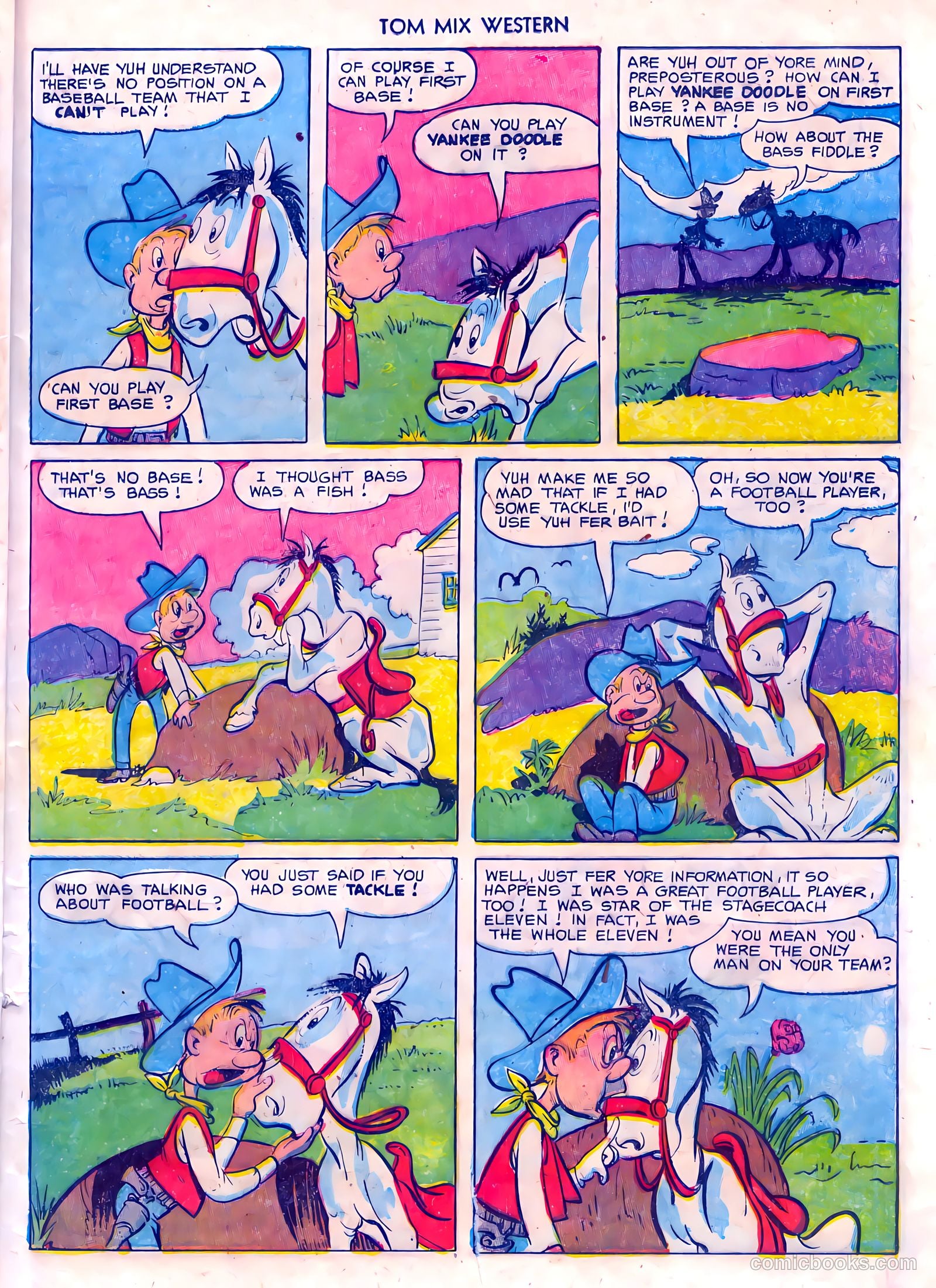 Tom Mix Western #61 — page 25 of 36