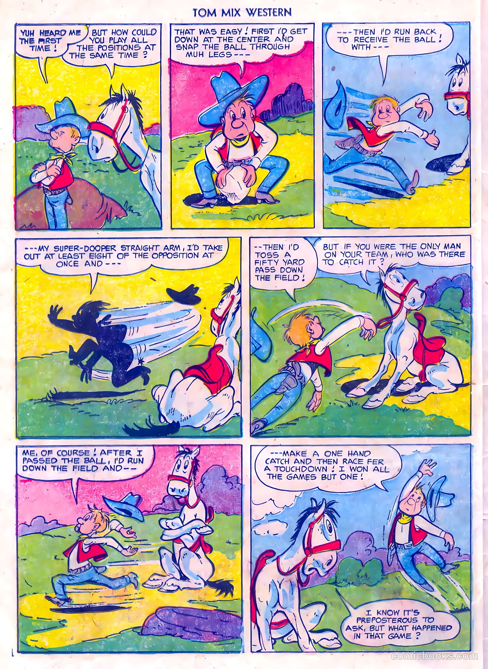 Tom Mix Western #61 — page 26 of 36