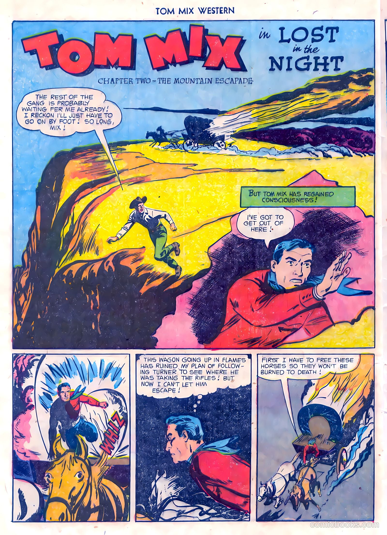 Tom Mix Western #61 — page 28 of 36