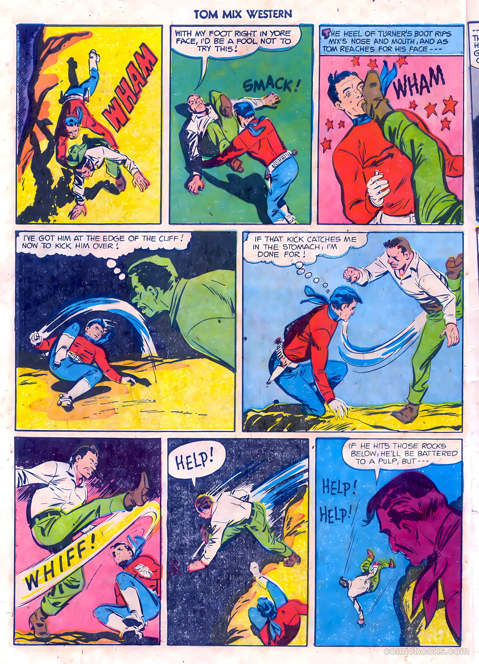 Tom Mix Western #61 — page 30 of 36