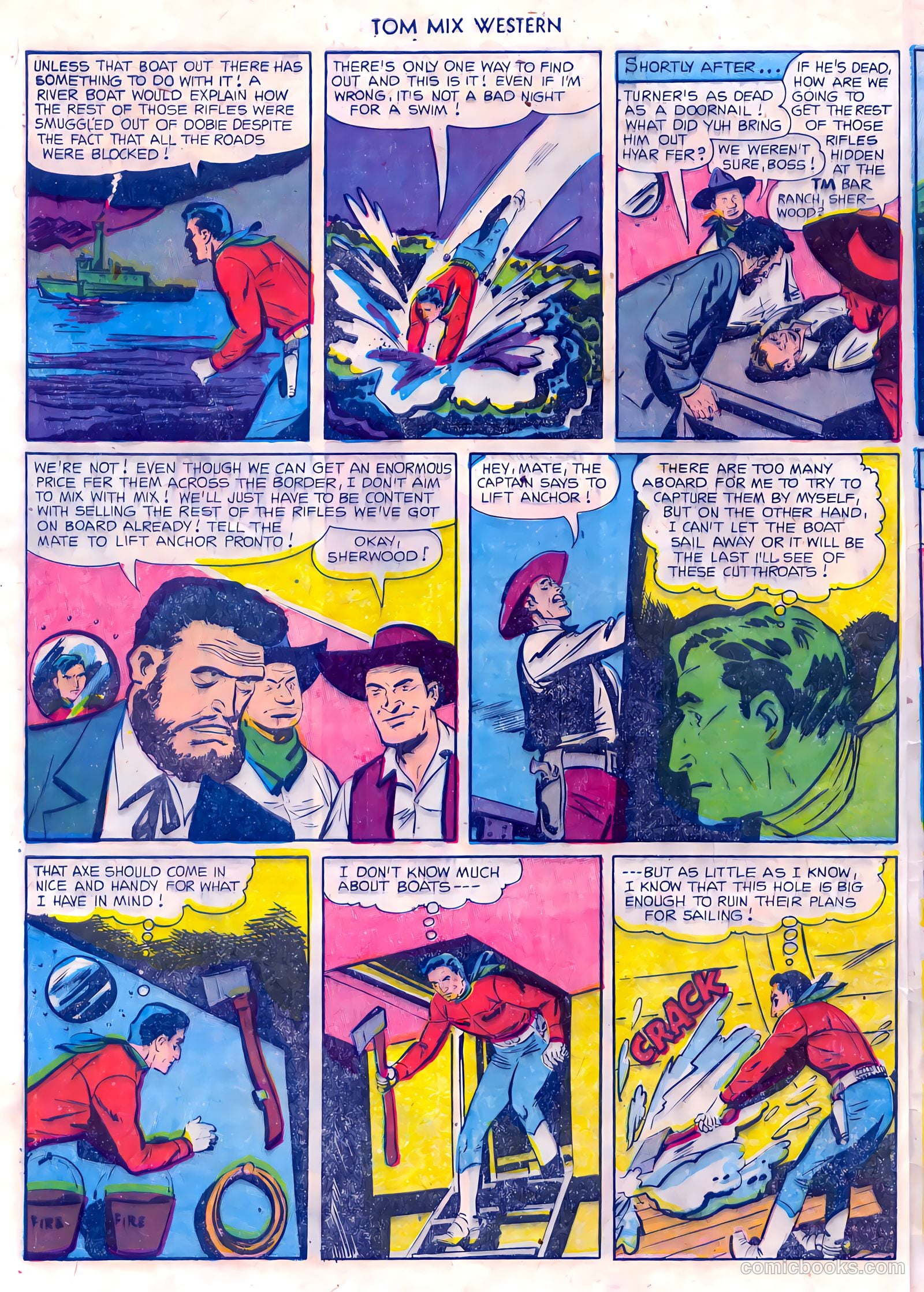 Tom Mix Western #61 — page 32 of 36