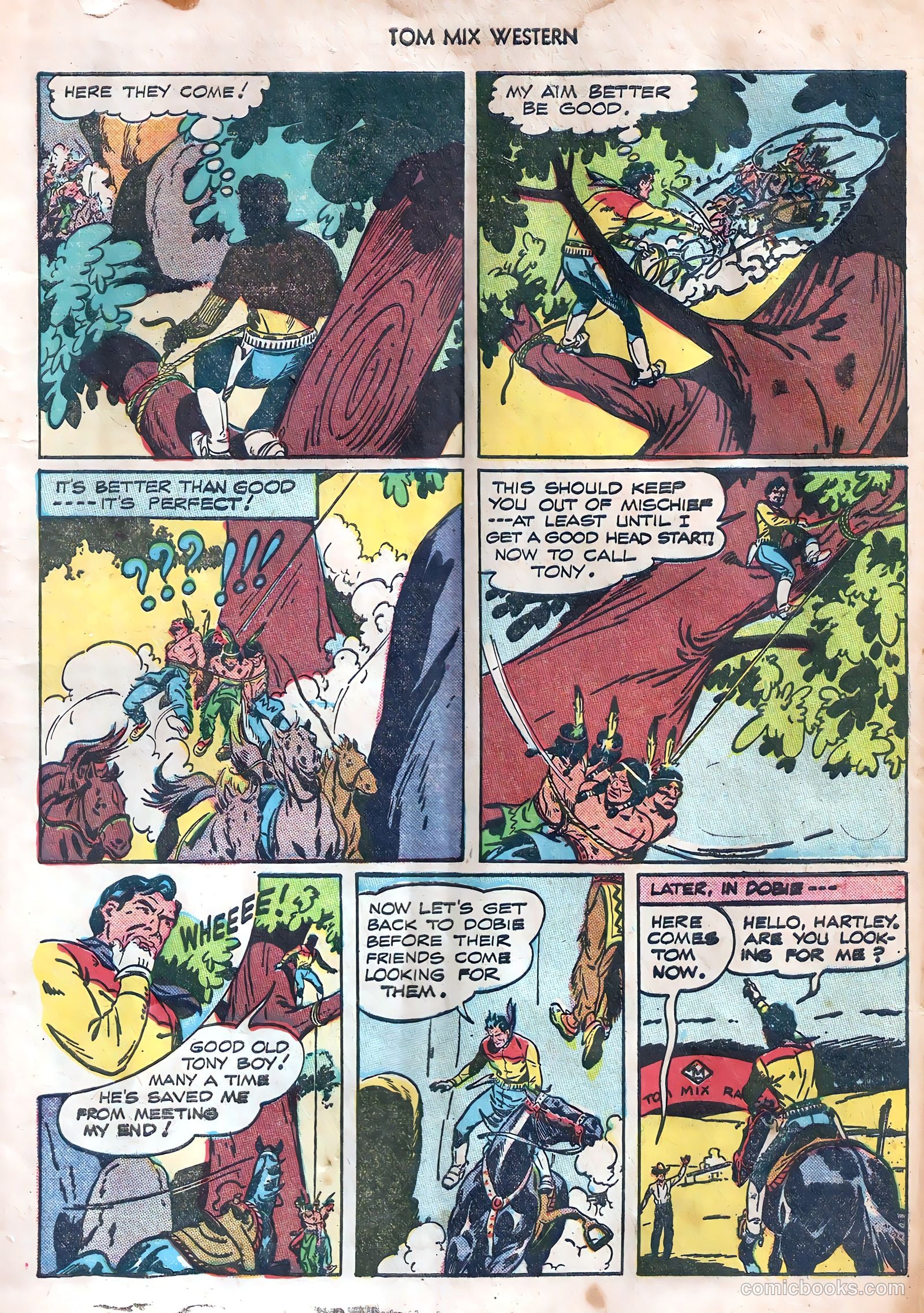 Tom Mix Western #7 — page 7 of 54