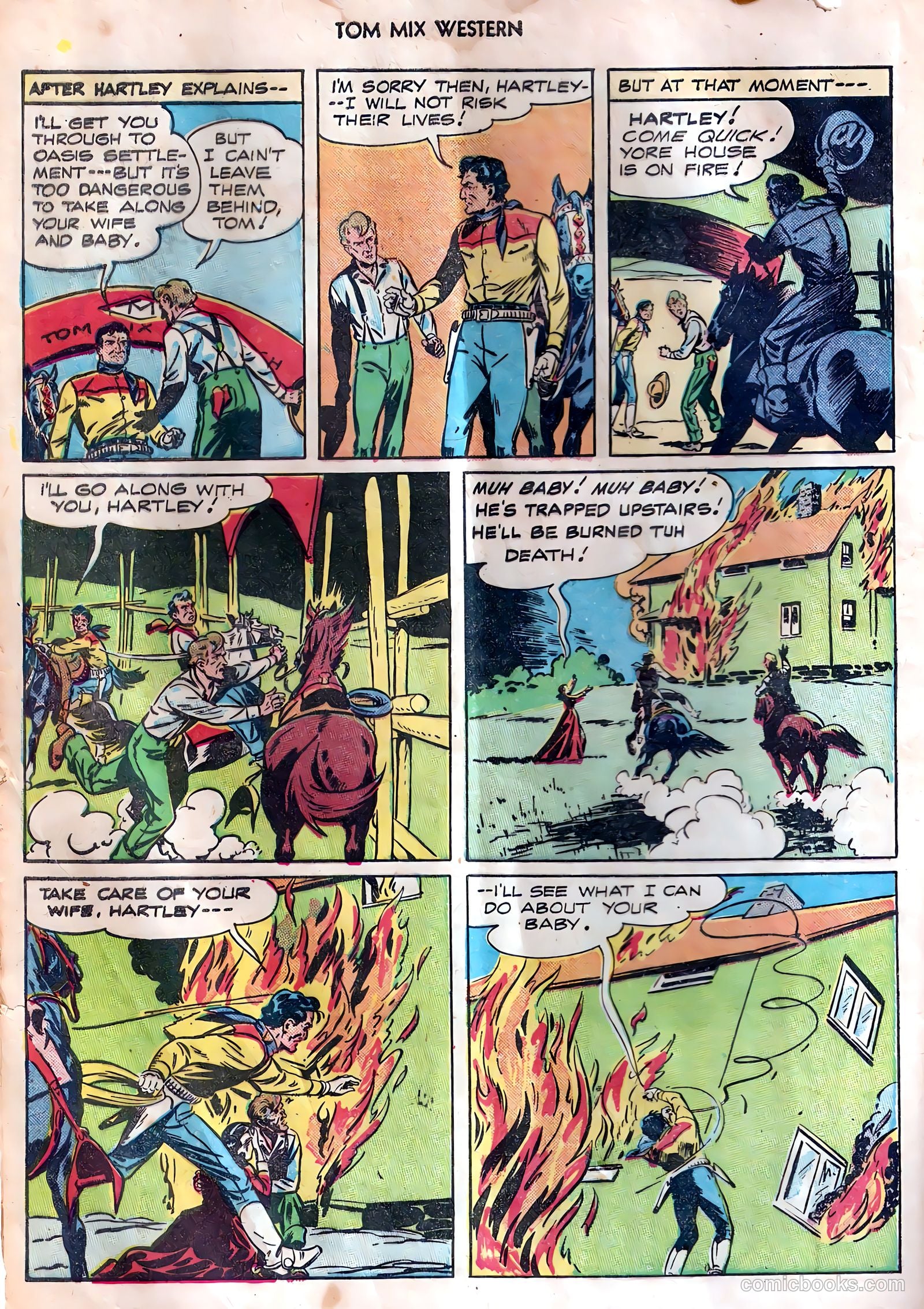 Tom Mix Western #7 — page 8 of 54
