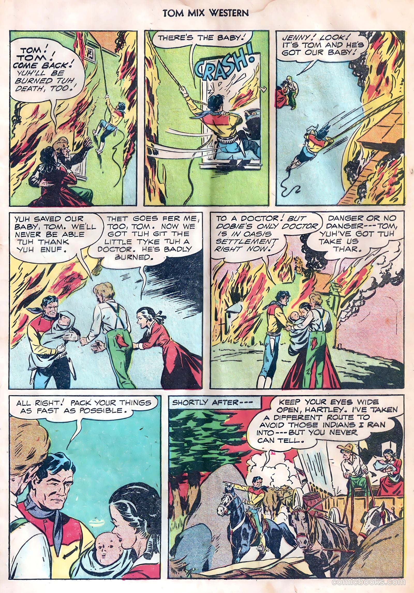 Tom Mix Western #7 — page 9 of 54