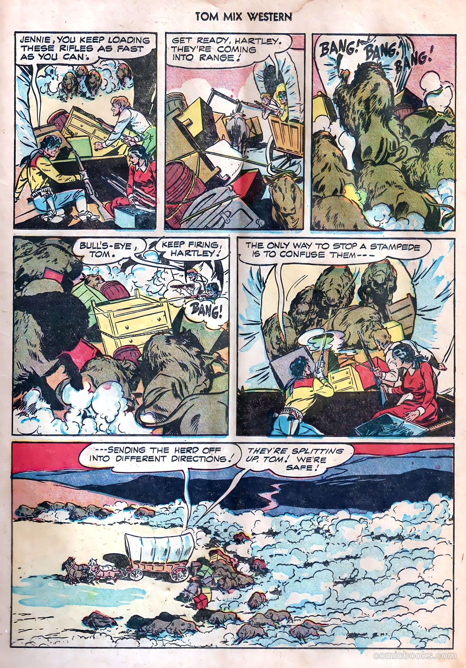 Tom Mix Western #7 — page 11 of 54