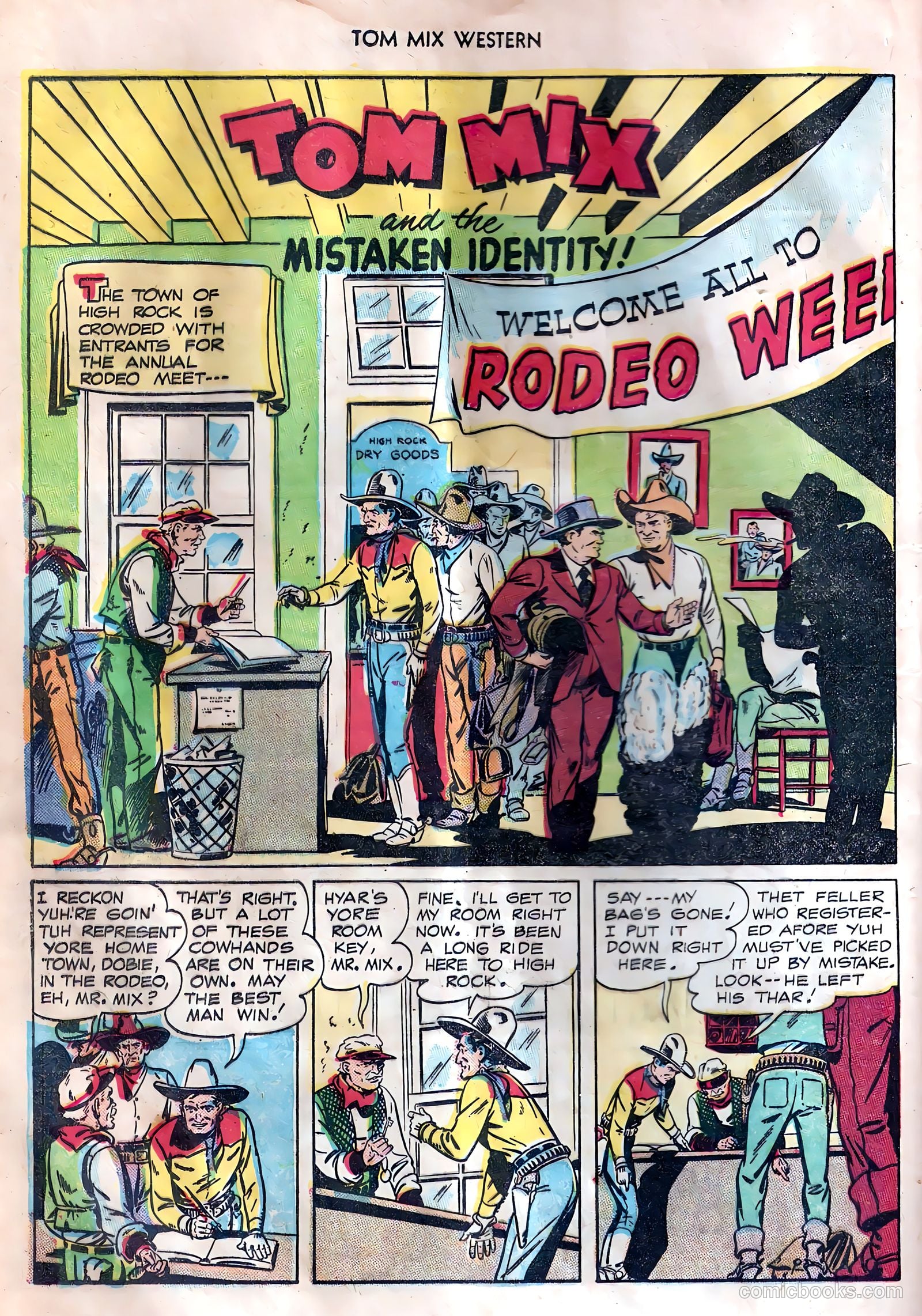 Tom Mix Western #7 — page 16 of 54