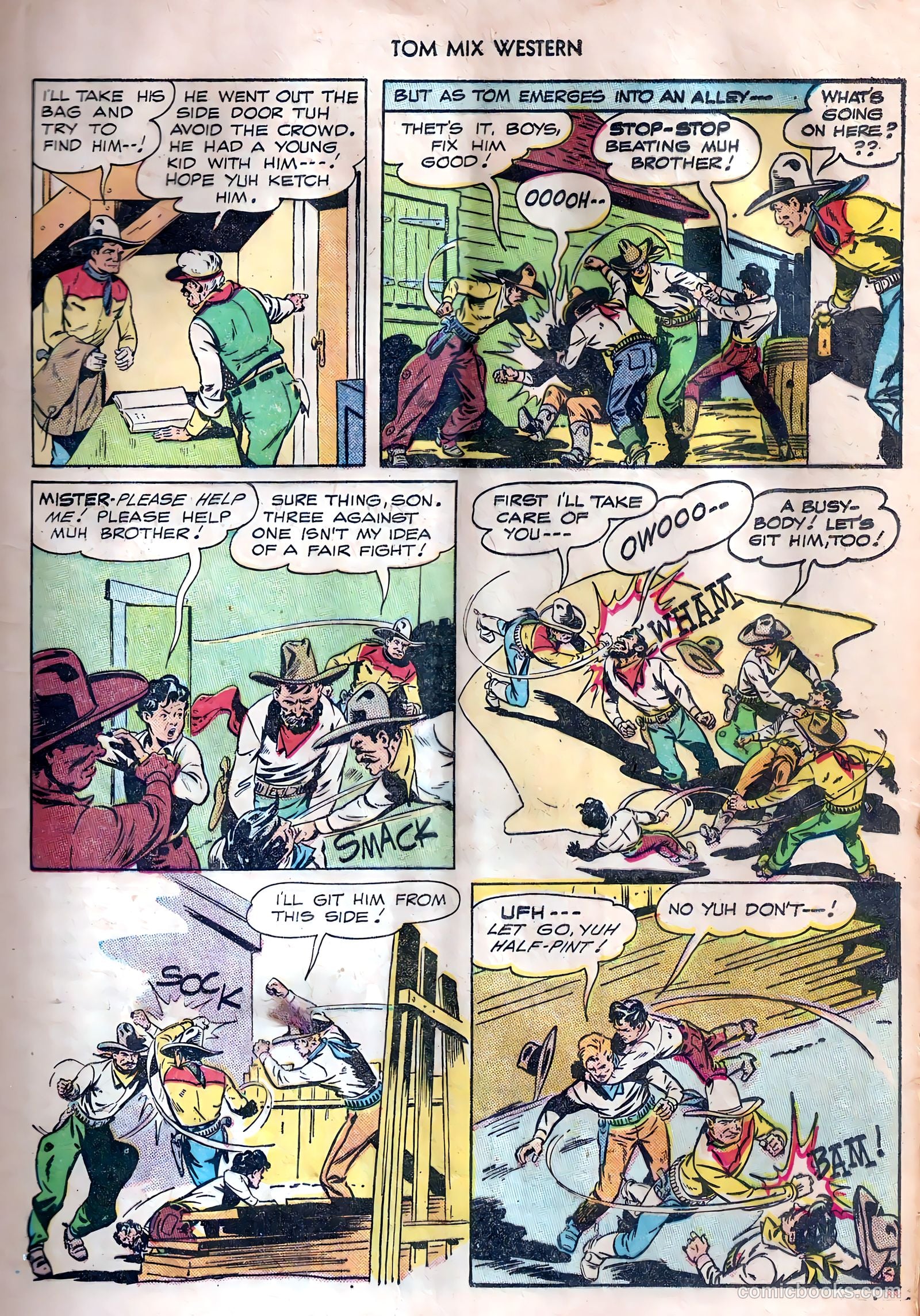 Tom Mix Western #7 — page 17 of 54
