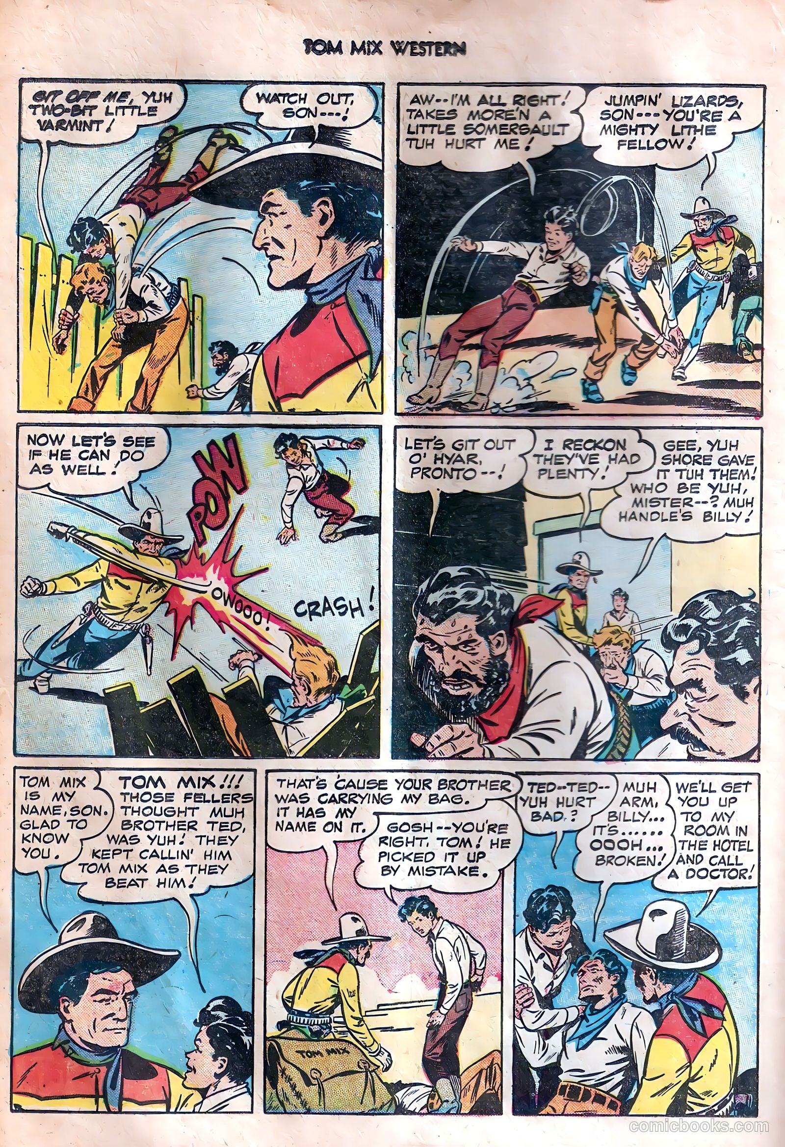 Tom Mix Western #7 — page 18 of 54
