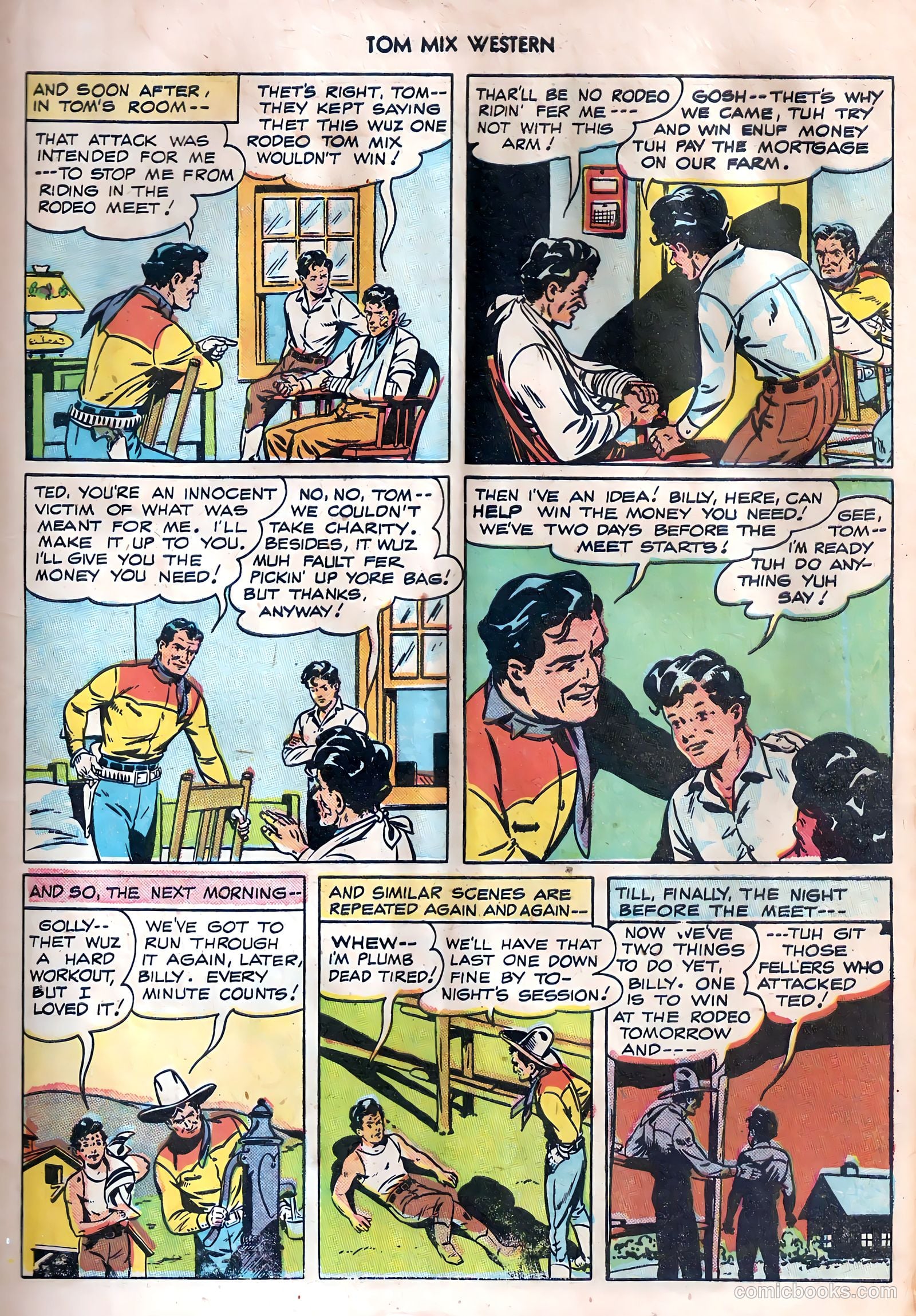 Tom Mix Western #7 — page 19 of 54