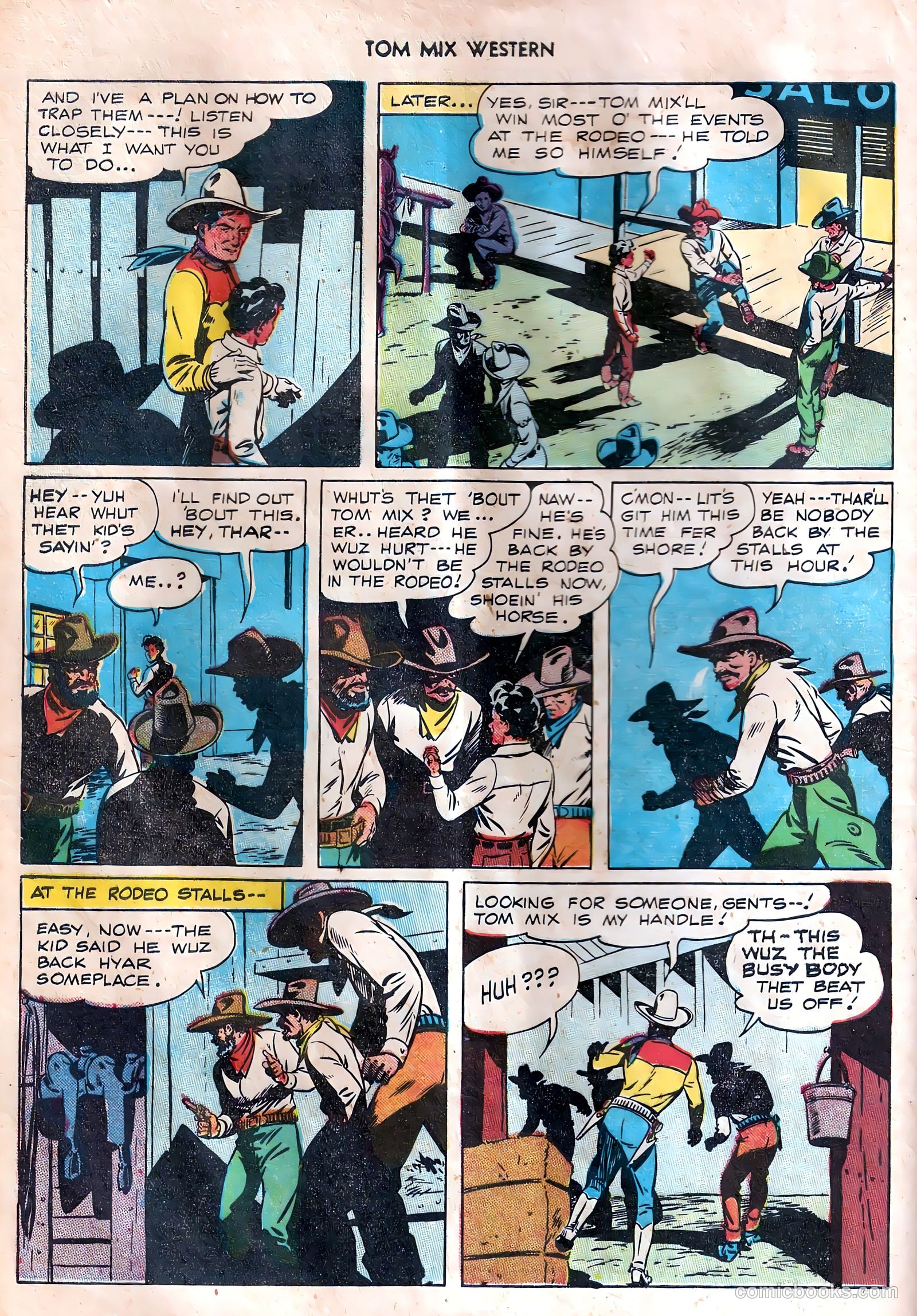 Tom Mix Western #7 — page 20 of 54