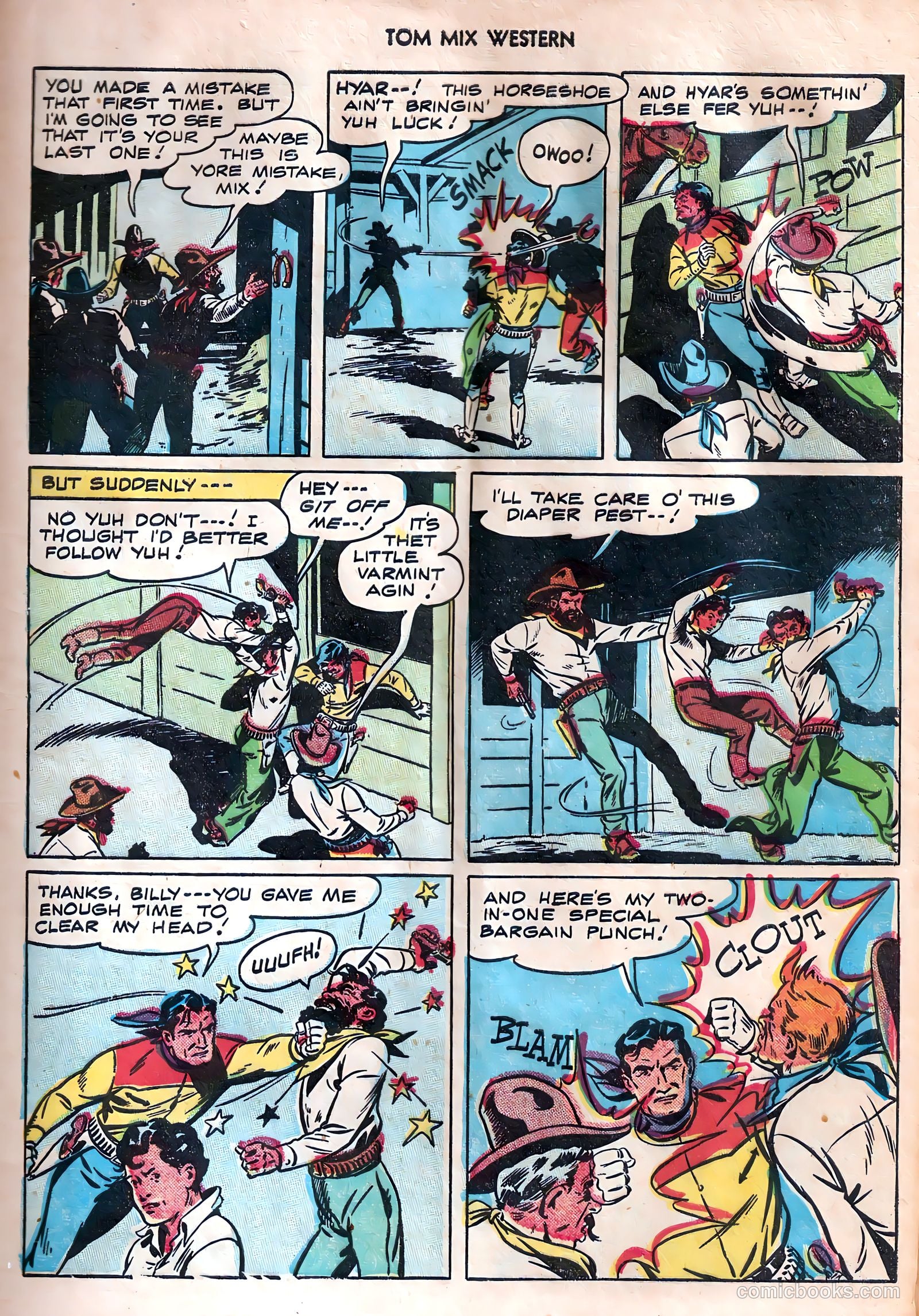 Tom Mix Western #7 — page 21 of 54