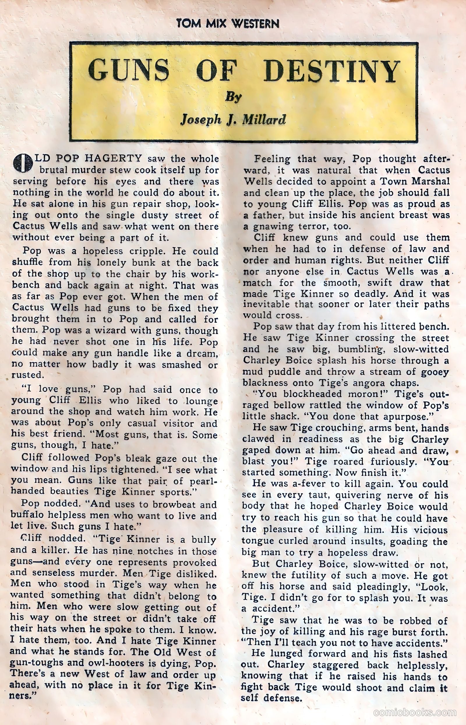 Tom Mix Western #7 — page 24 of 54