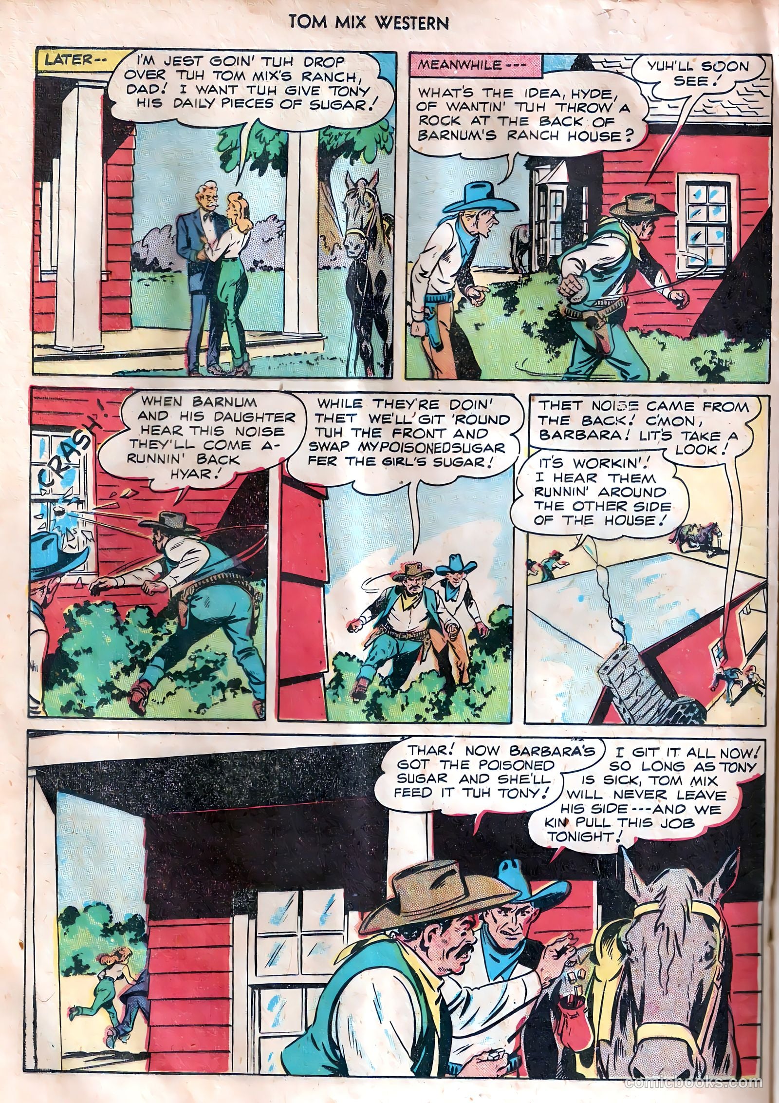 Tom Mix Western #7 — page 28 of 54