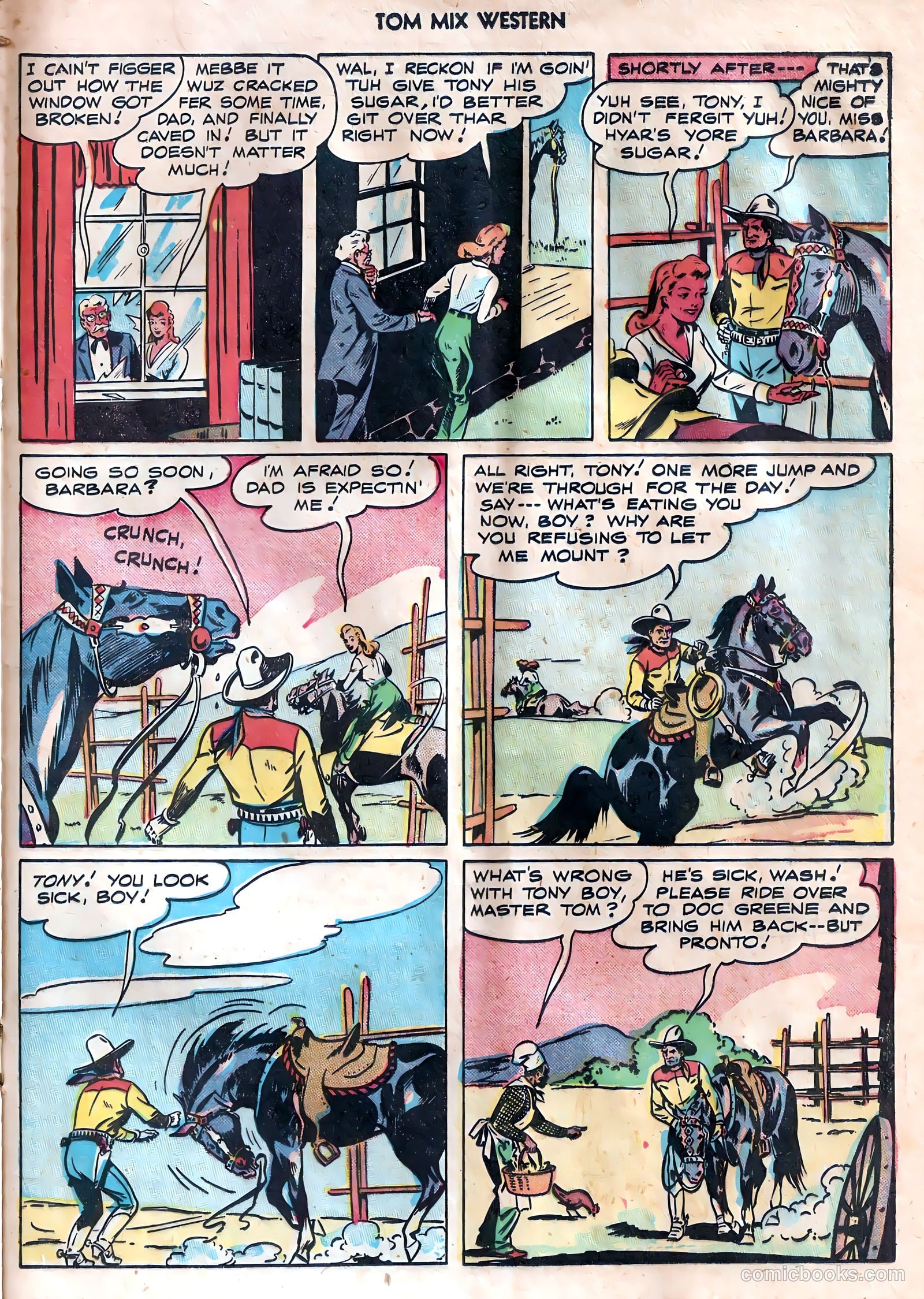 Tom Mix Western #7 — page 29 of 54